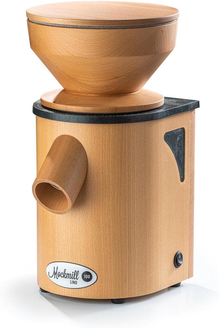 LINO100 Getreidemühle, Standard Weiß Oder Silber