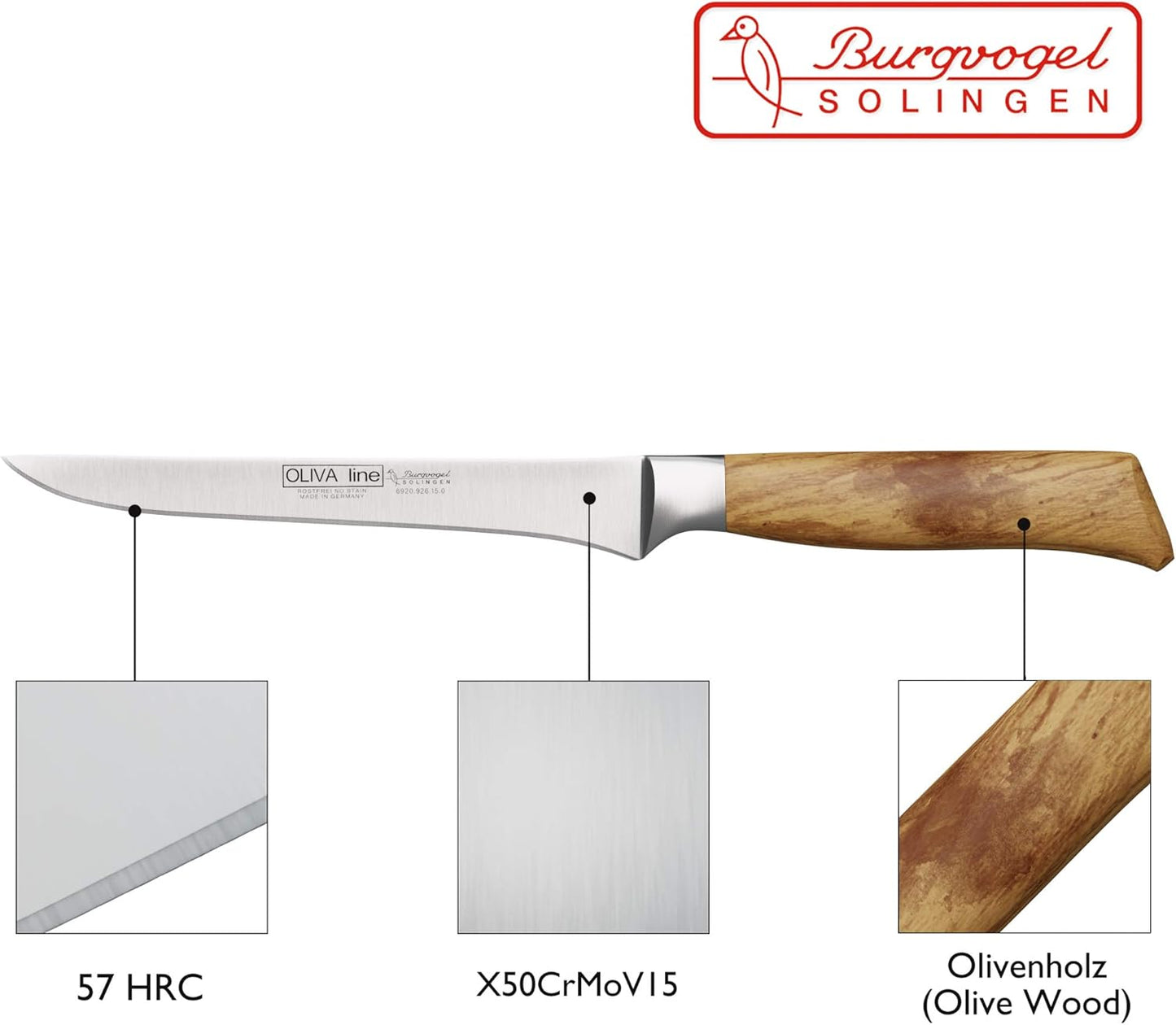 Ausbeinmesser "Oliva Line"