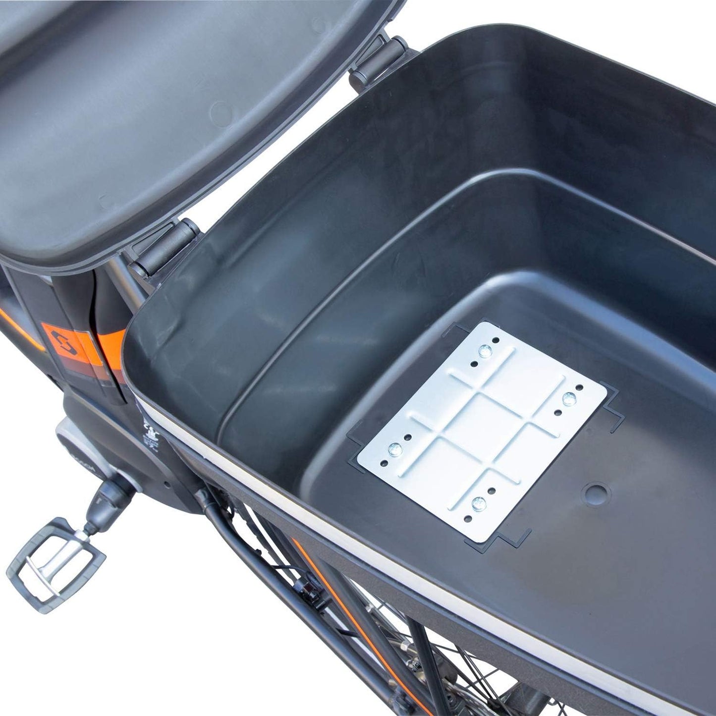 Touring Tresor Fahrradkoffer 5430GE6S mit diebstahlsicherer Befestigung, Einzeln