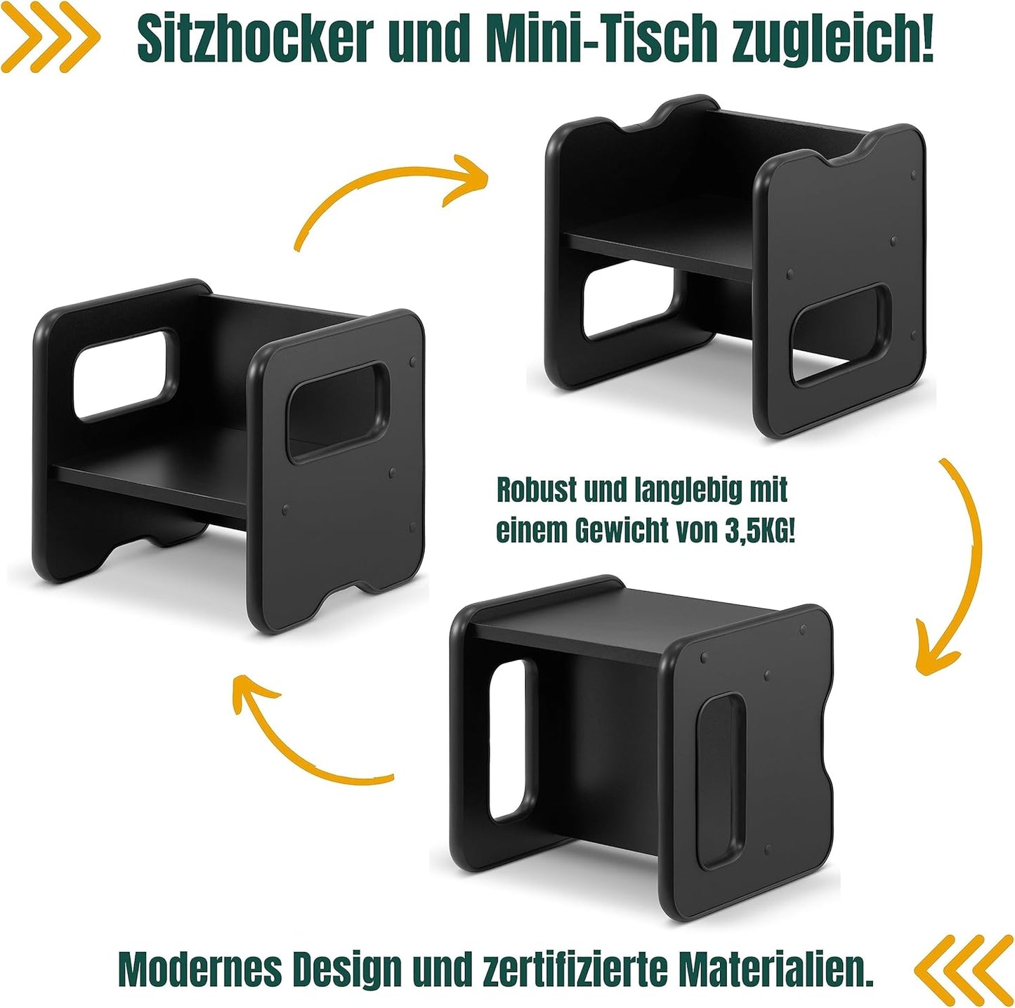 Wendehocker, Schwarz