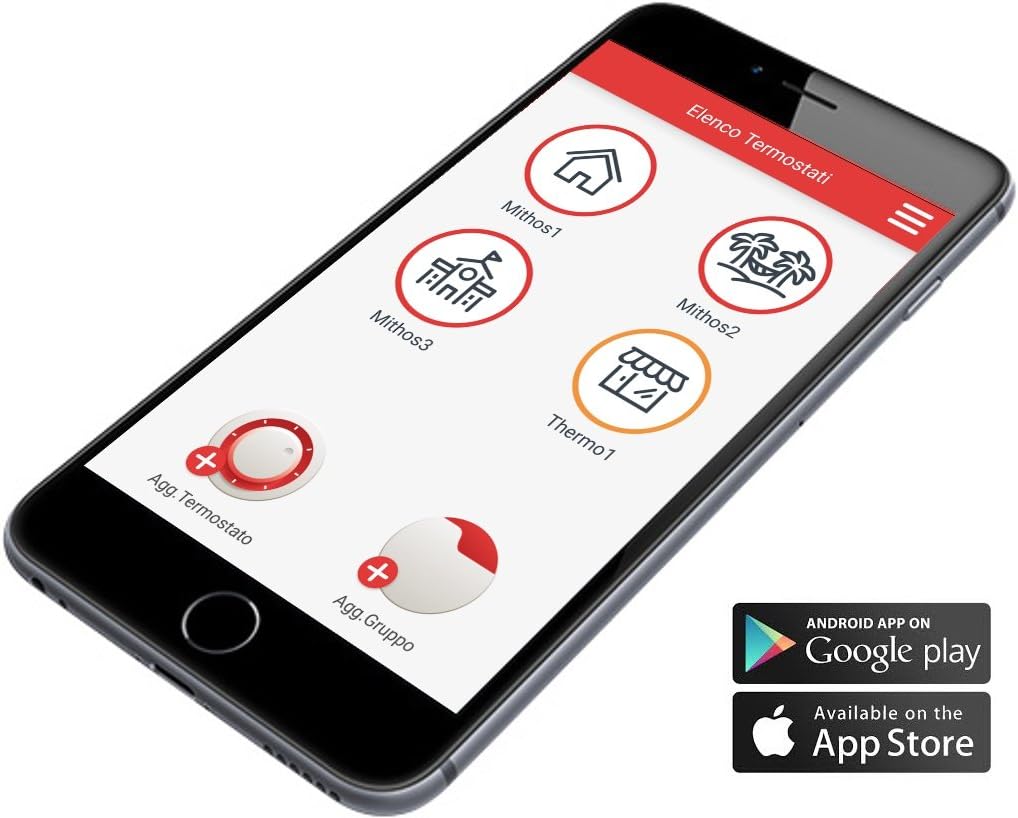 Smart WiFi Thermostat VE785700 mit App-Steuerung, Weiss