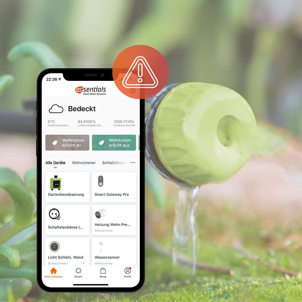 Smart Garden Bewässerungssystem mit App-Steuerung