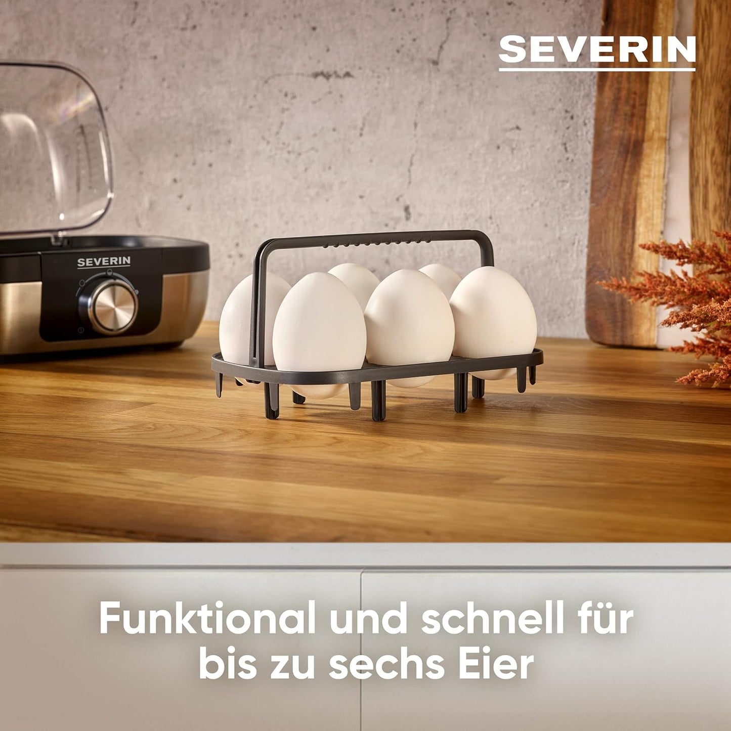 Eierkocher EK 3167 mit Pochiereinsatz
