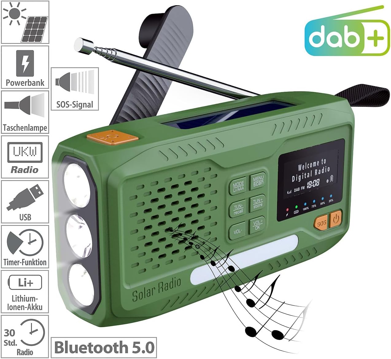 Notfallradio SOL-1550