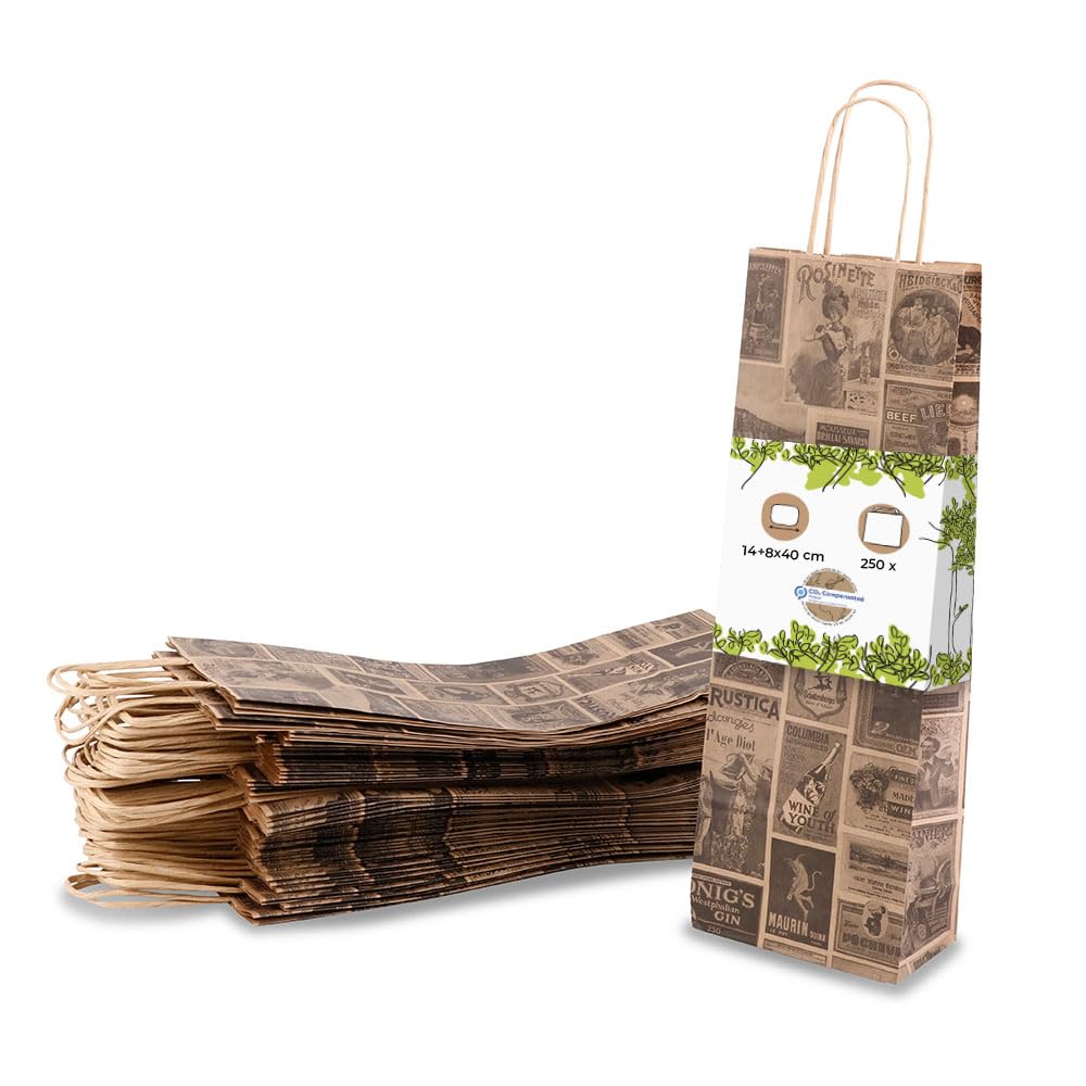 Flaschentaschen, 1 stück (250er Pack) Vintage