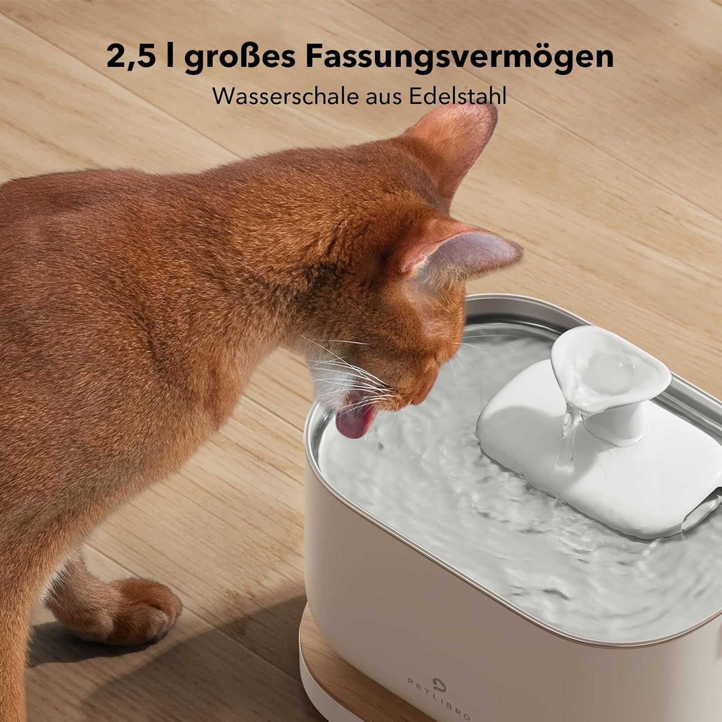 Trinkbrunnen ‎PLWF105, a. App Katzenbrunnen - Weiss