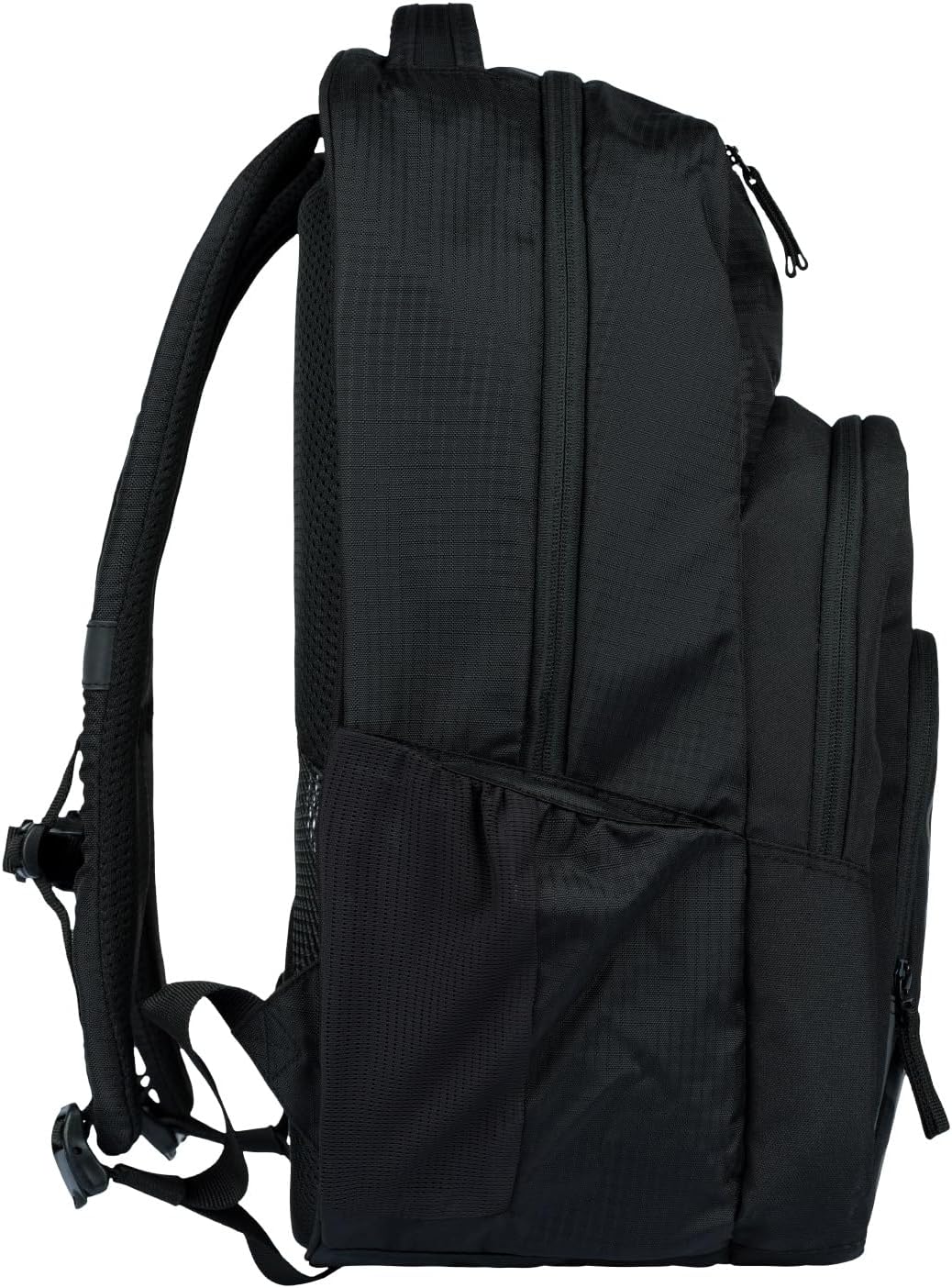 Schulrucksack-Set mit Laptopfach (3-teilig), Schwarz