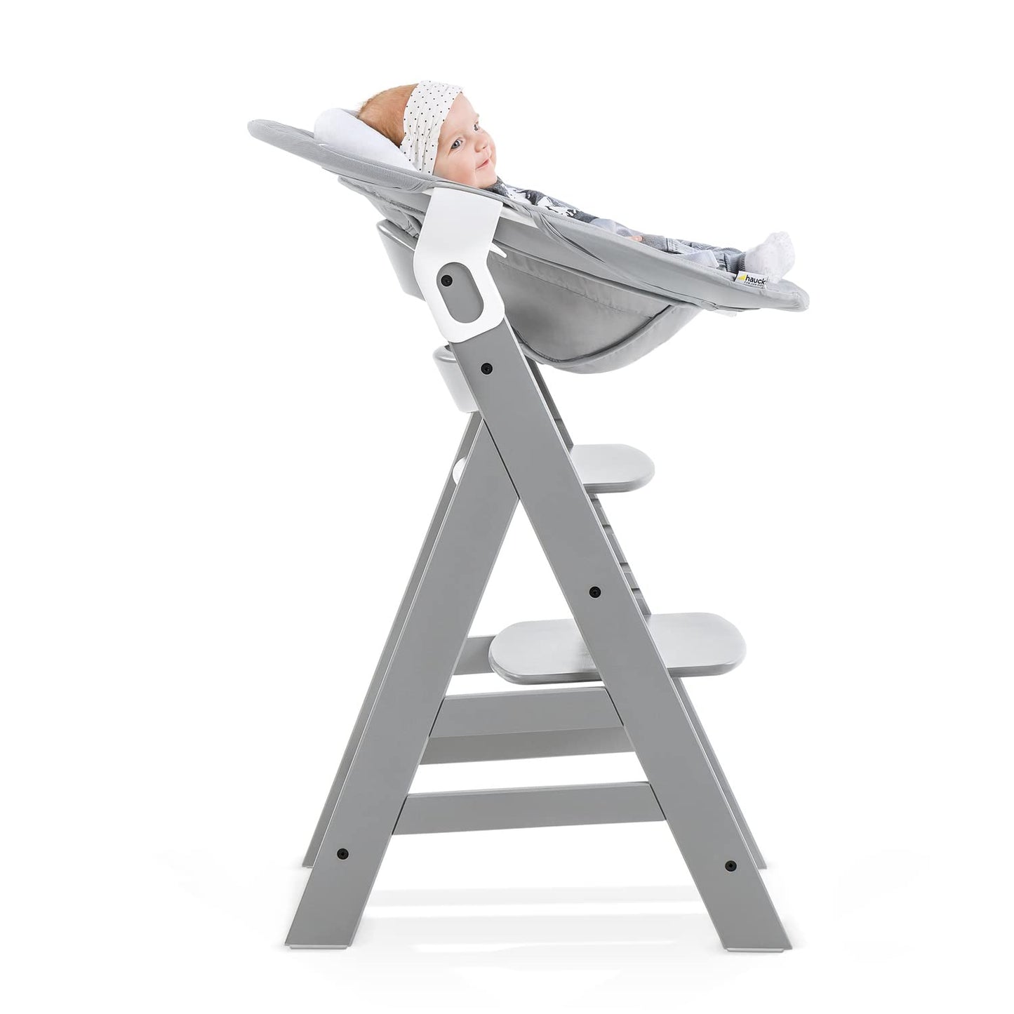 Alpha Bouncer 2in1, Stretch Grey; 3-Punkt-Gurt