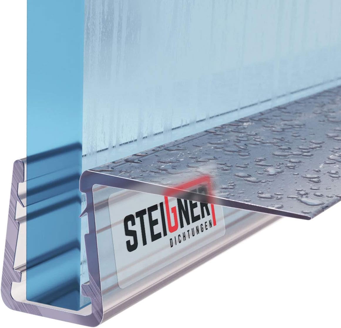 Duschdichtung für Glasduschen, Stärke 6mm/ 7mm/ 8mm 13. Länge 140cm