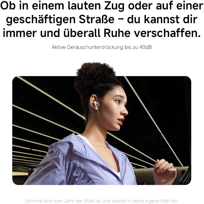 Redmi Buds 6 Lite In-Ear Kopfhörer mit Active Noise Cancelling, buds 6 lite Schwarz