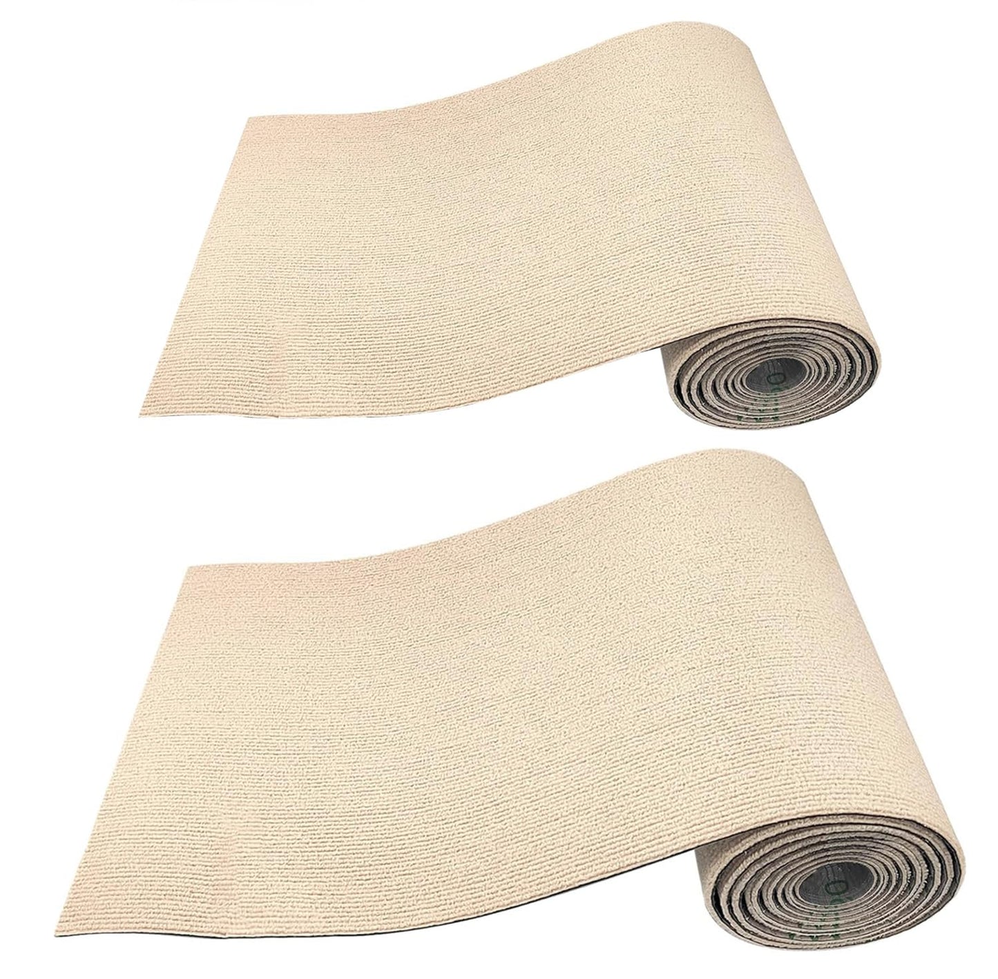 Selbstklebende Kratzmatten, 2 Stück, Beige, 2 Stück