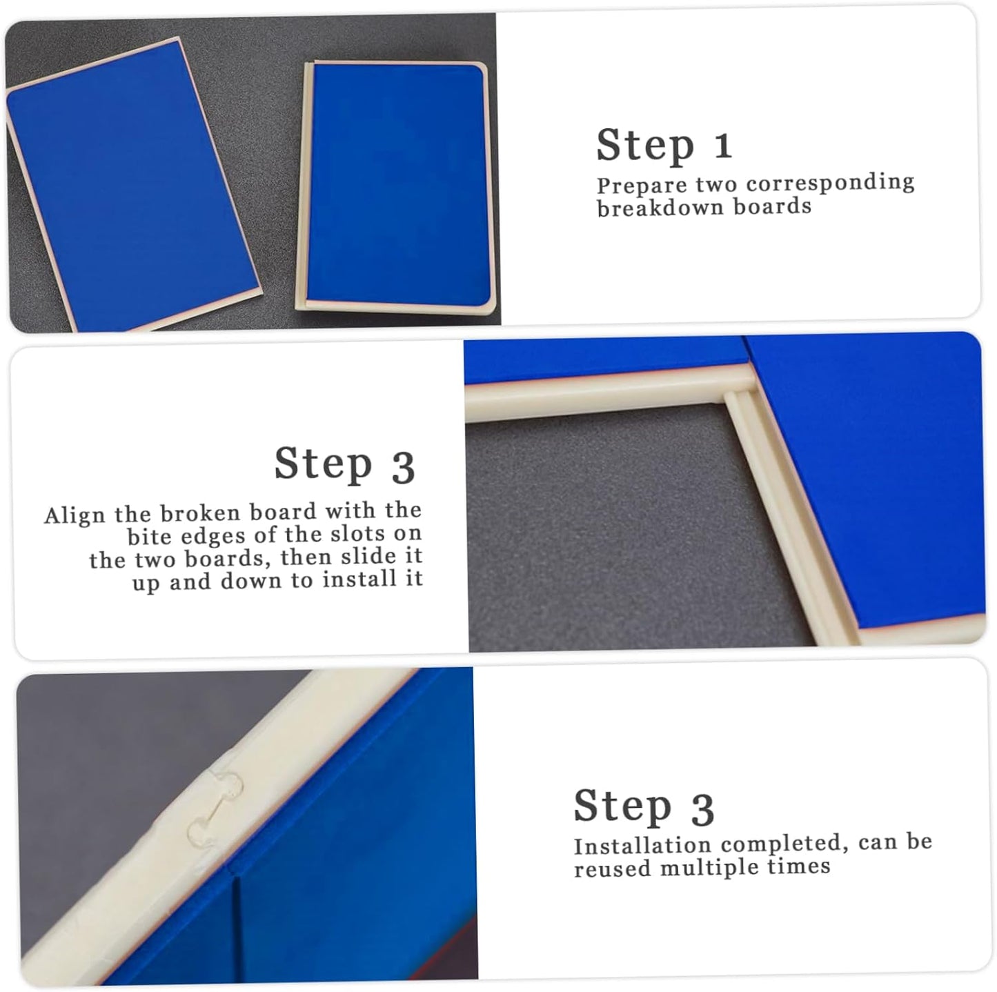 Taekwondo Brechbretter, Blau