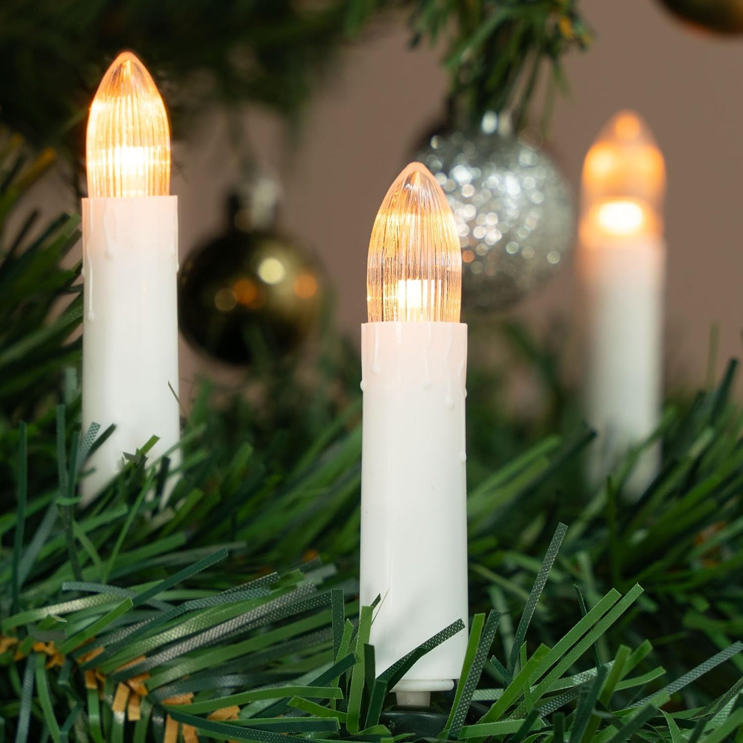 30er-LED Christbaumkerzen, 30 LED