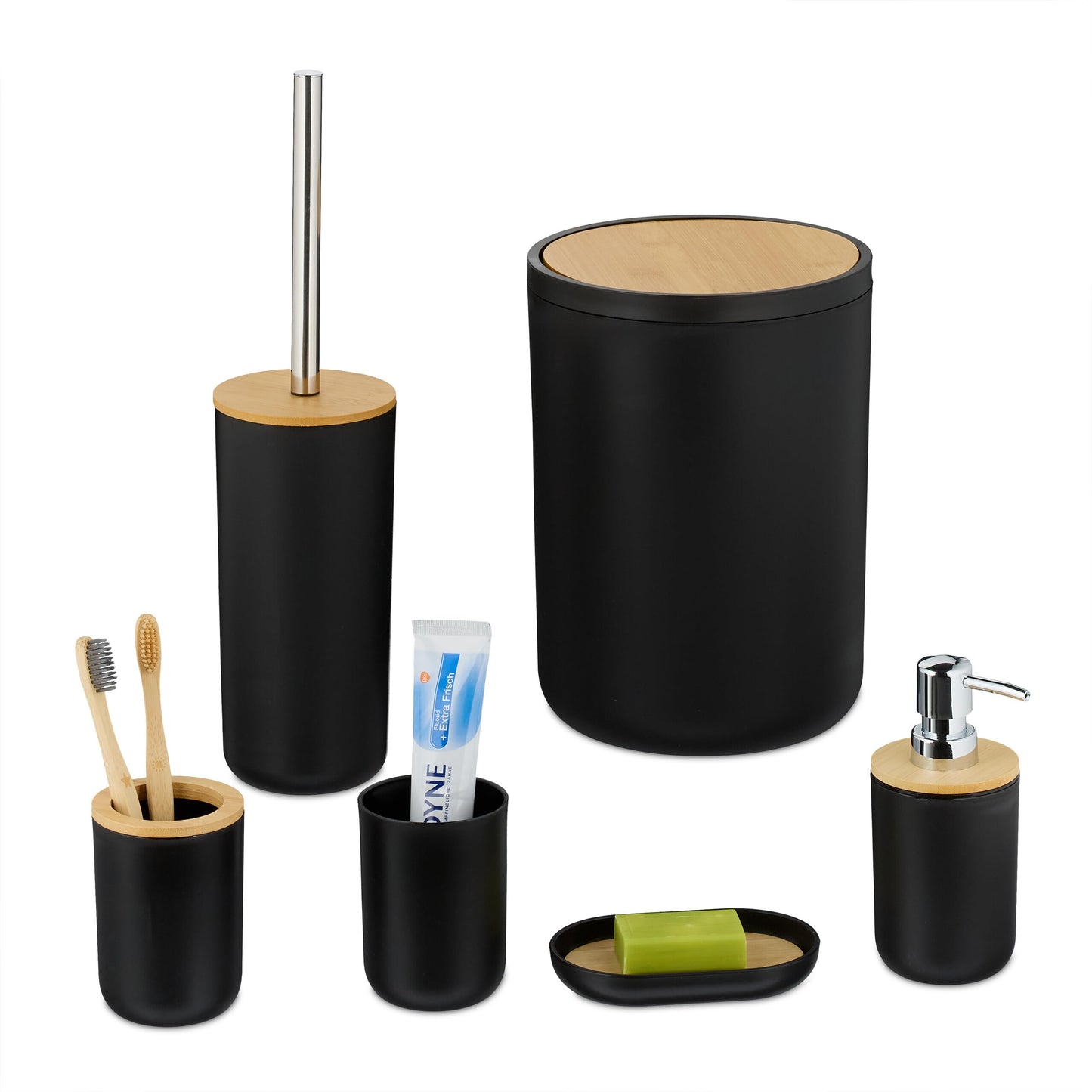 6-teiliges Badezimmer-Set