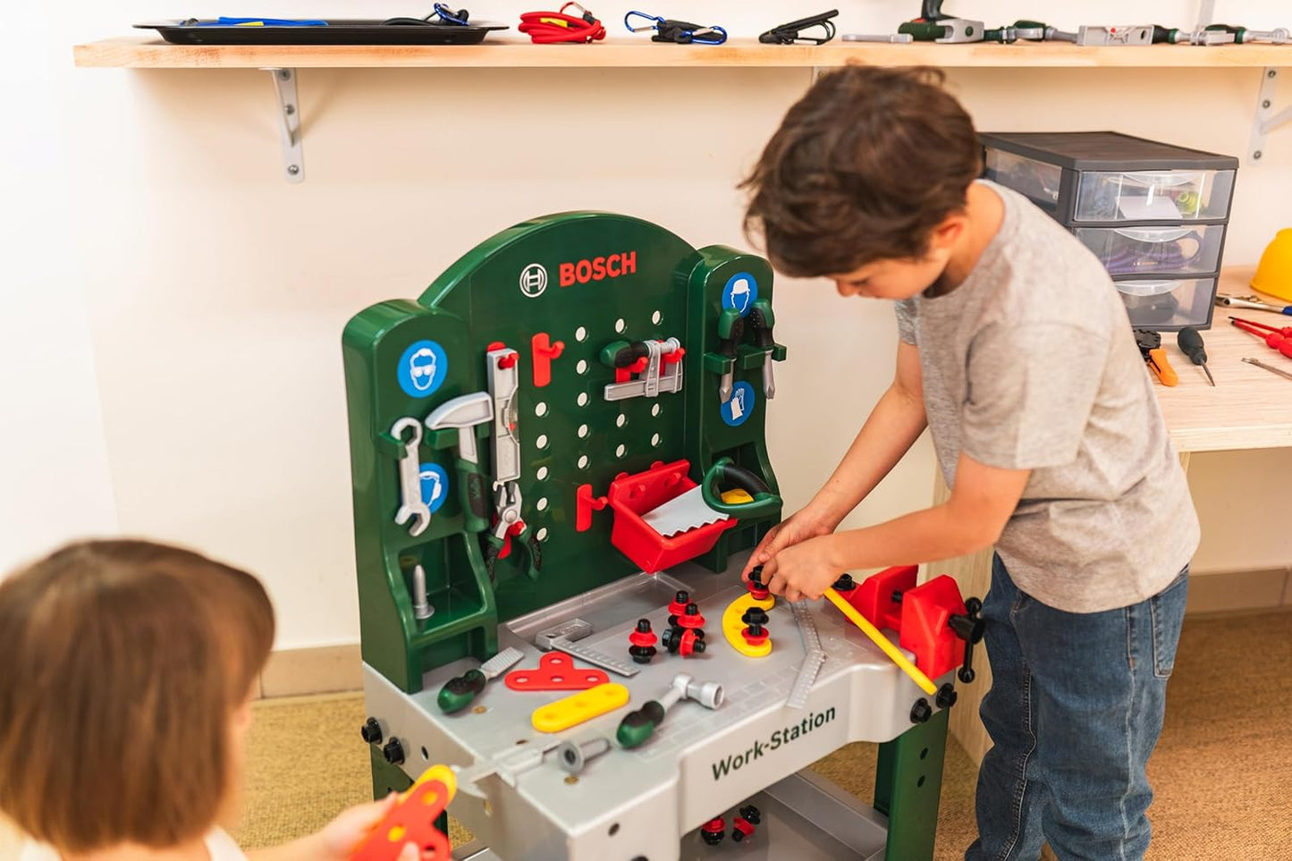 44-teilige Kinderwerkbank, Workstation Single