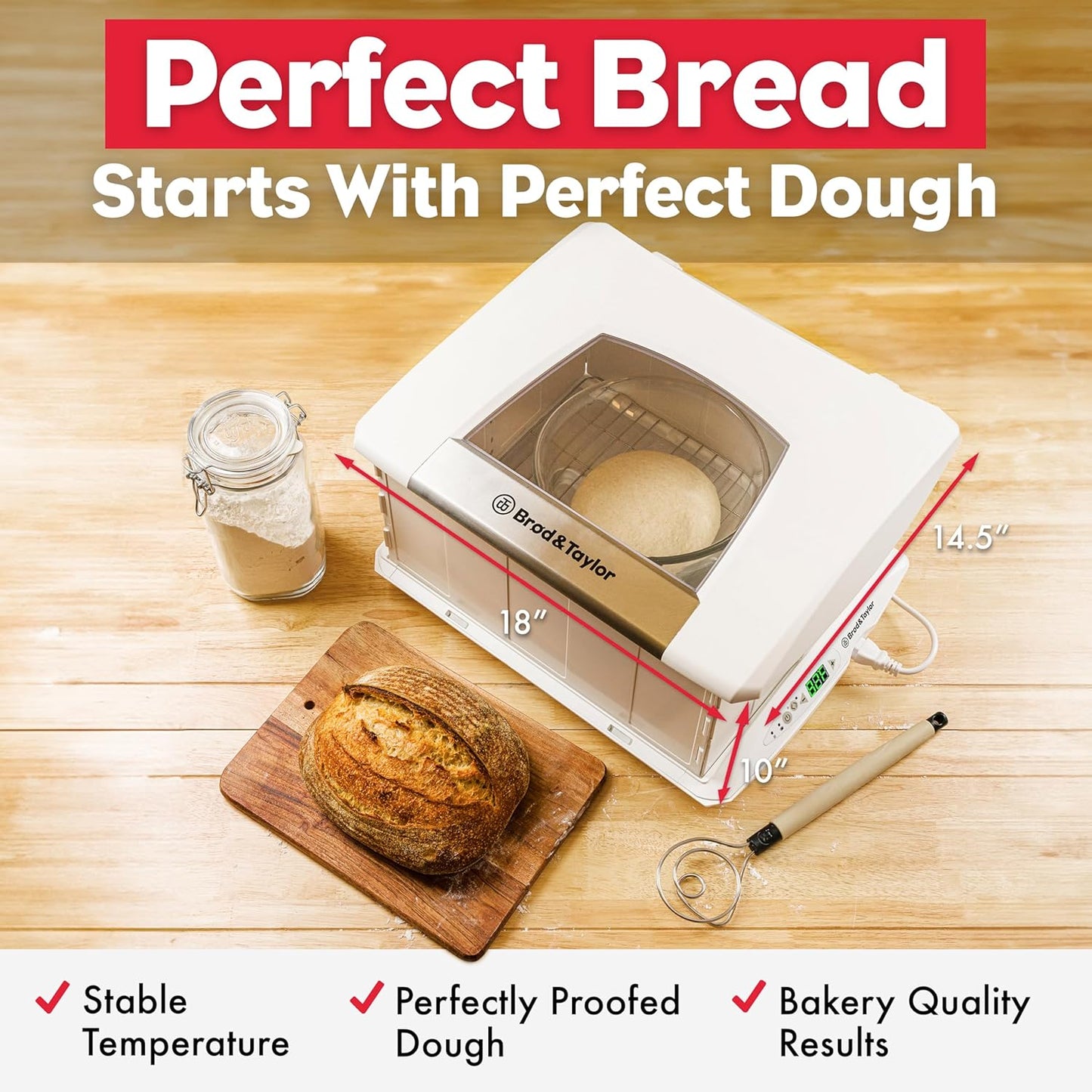 Proofer und Slow Cooker, Proofer and Slow Cooker