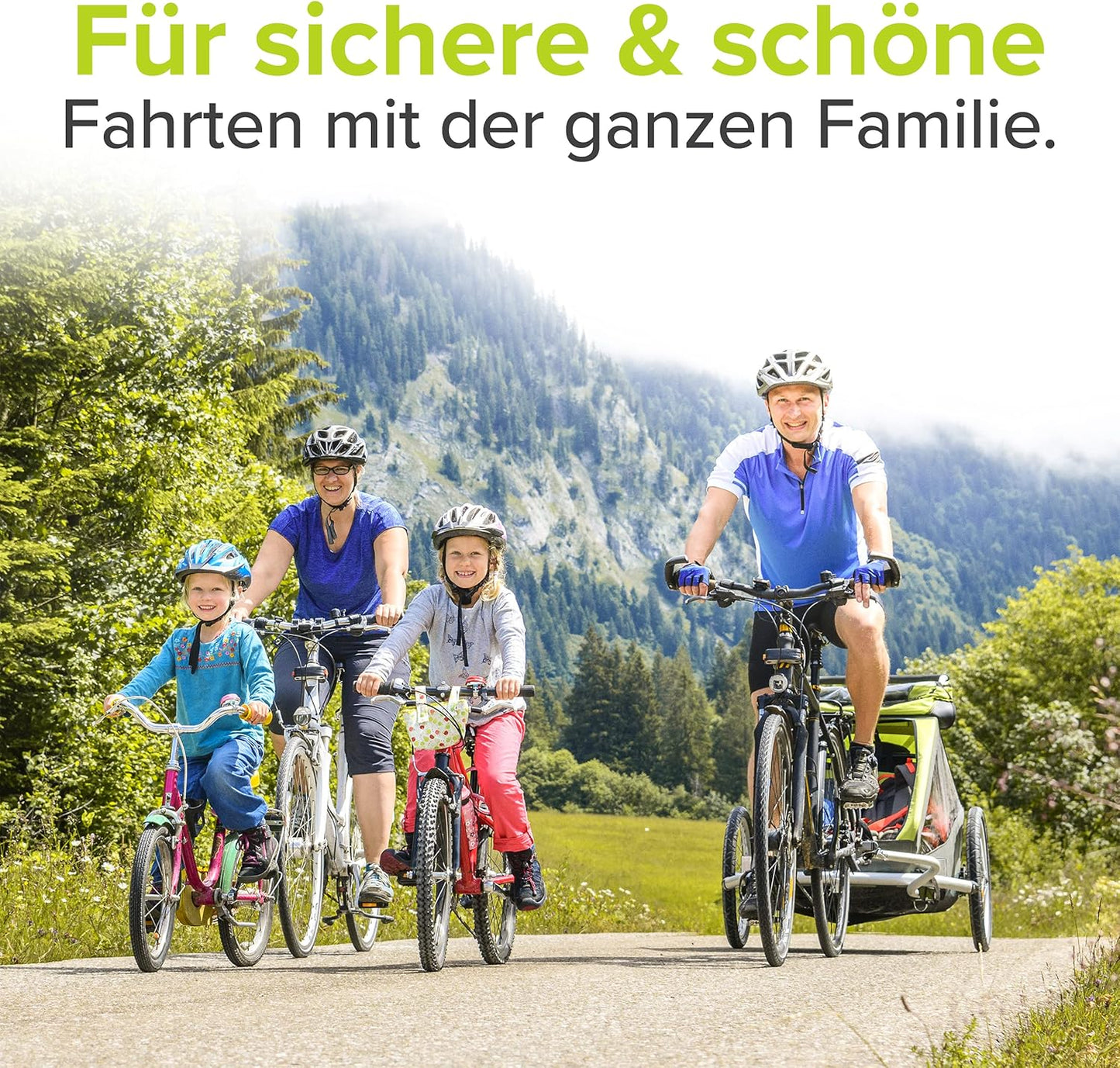 Fahrradanhängerkupplung für Thule Modelle, 2-tlg