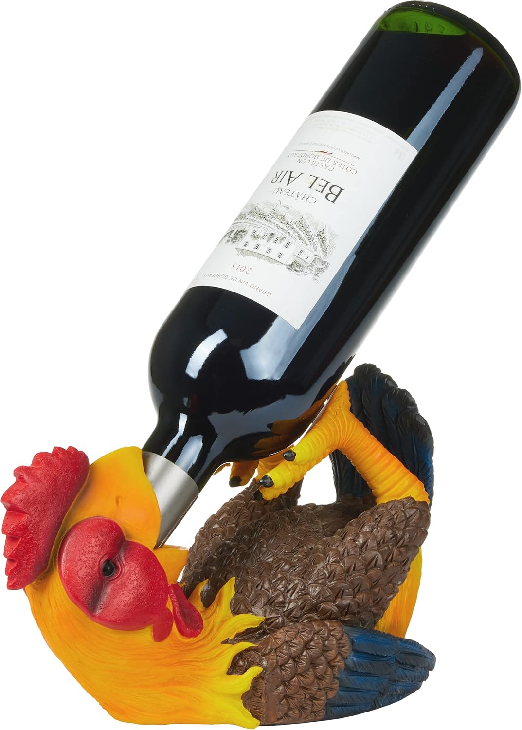 Flaschenhalter Durstiger Hahn