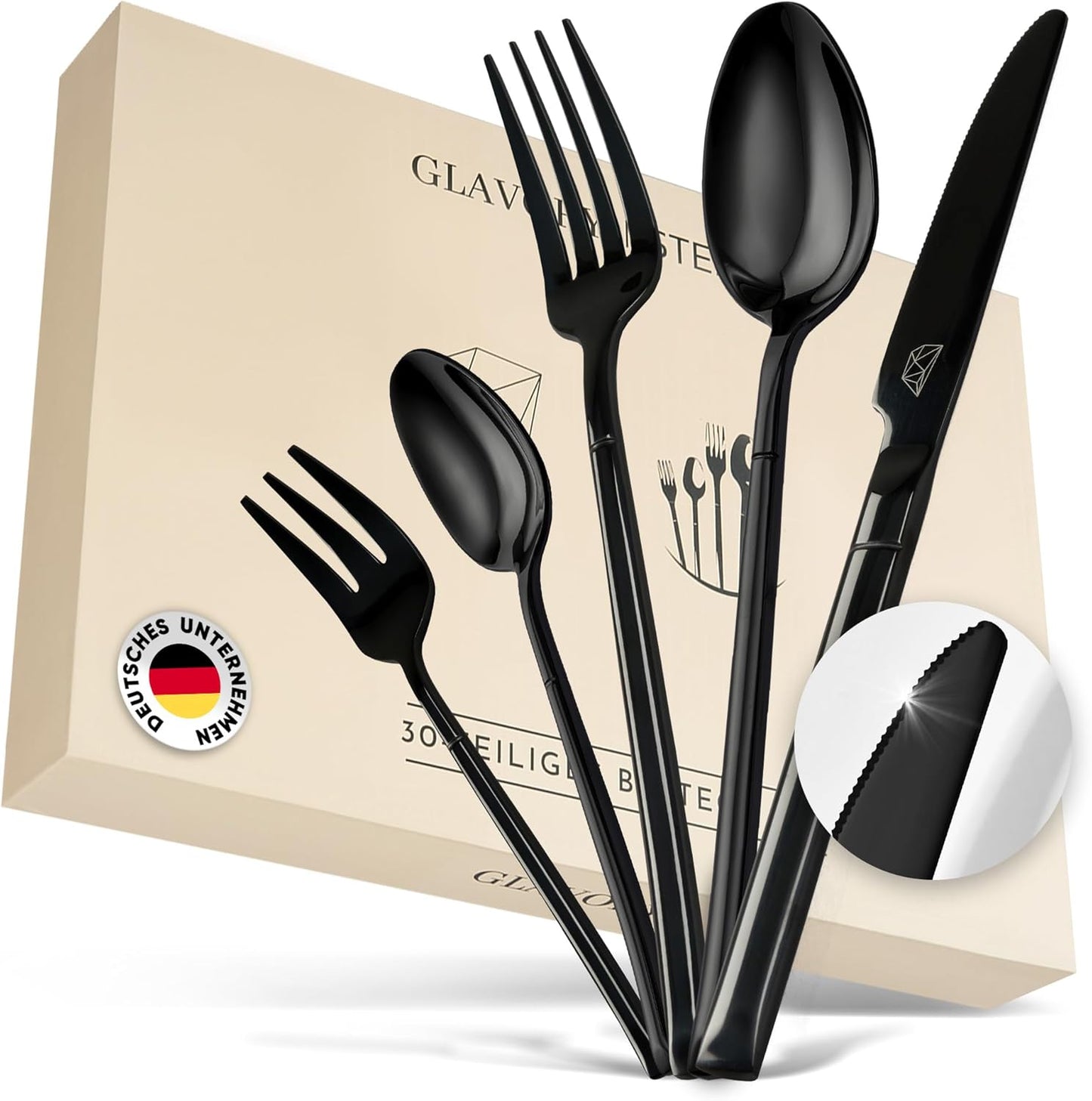 Stellar 30-teiliges Besteck-Set, 30 Stellar