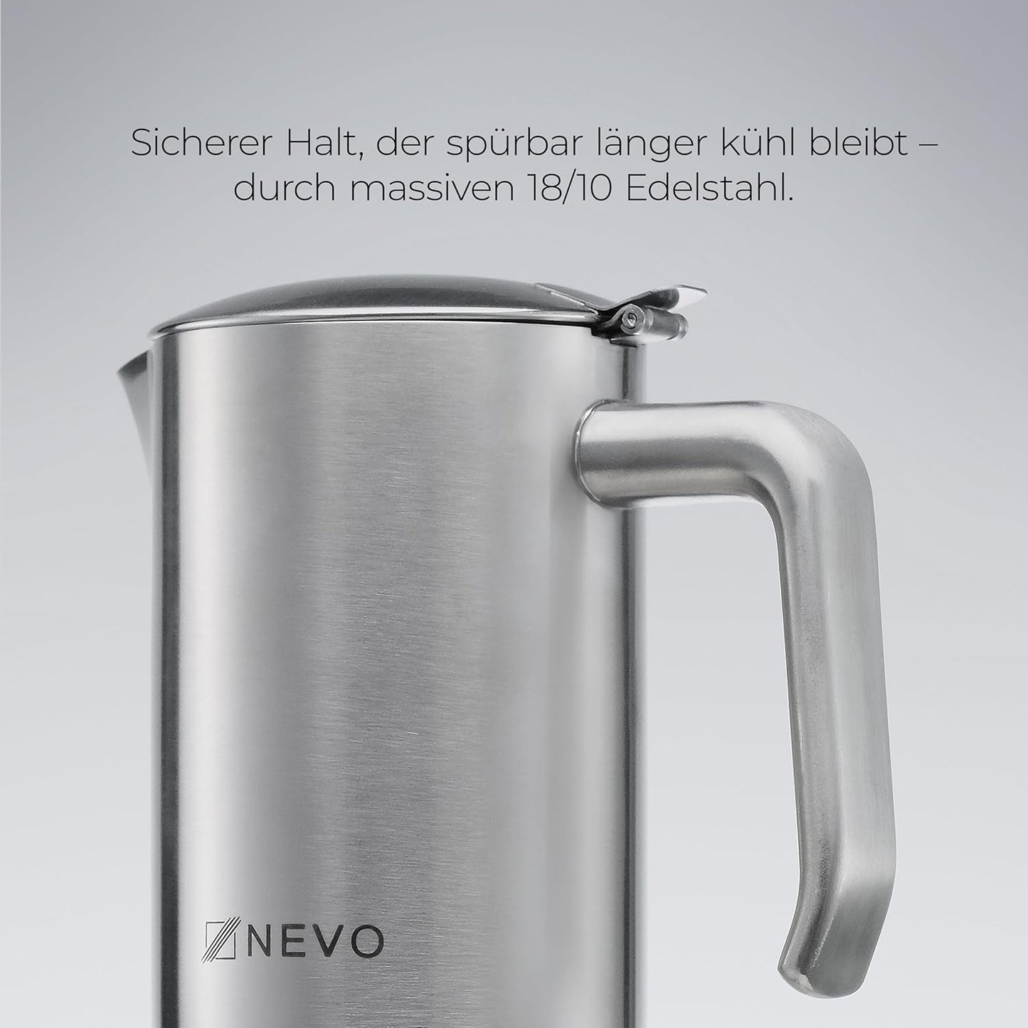 Espressokocher Edelstahl