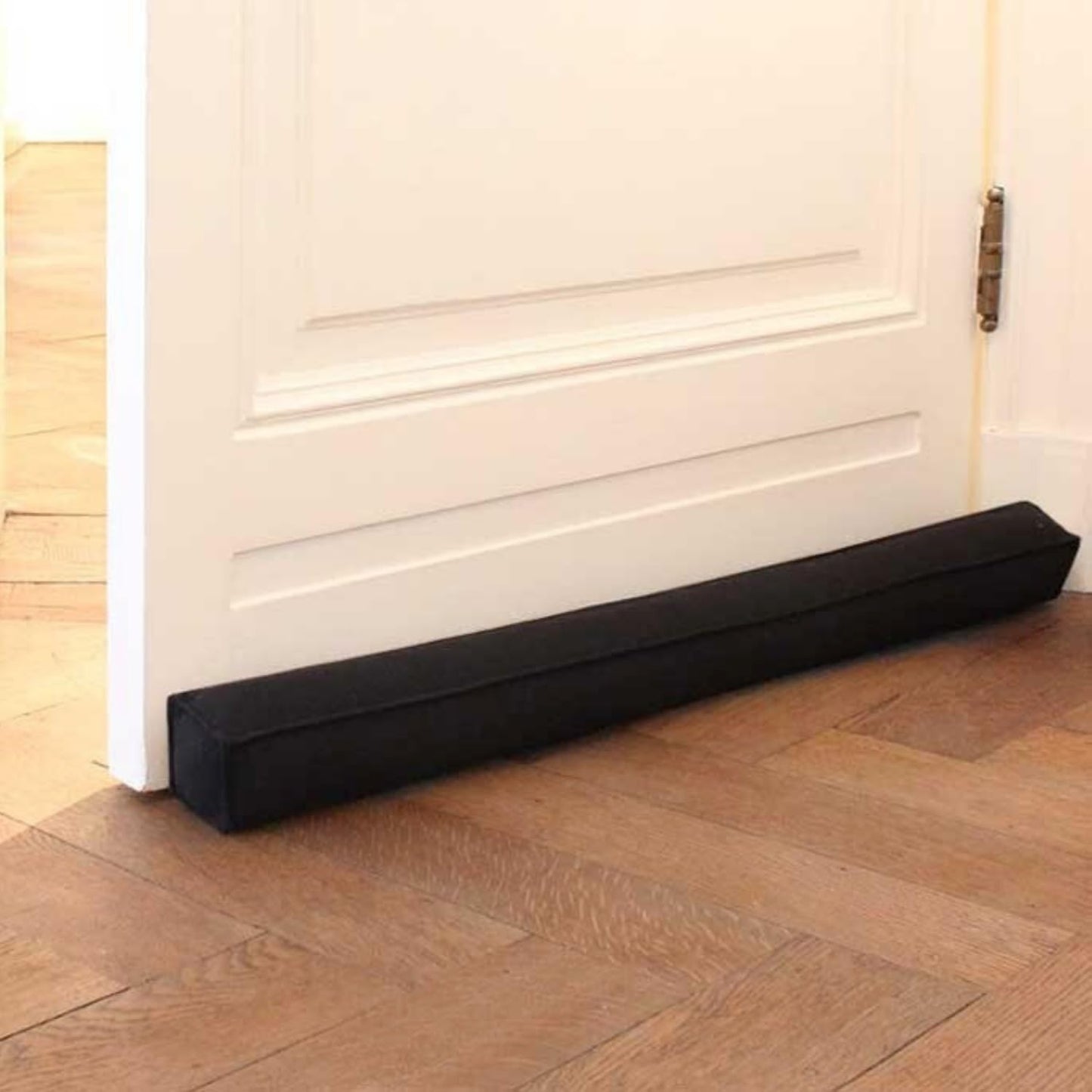 Magnetischer Zugluftstopper für Türen, 80 cm Schwarz