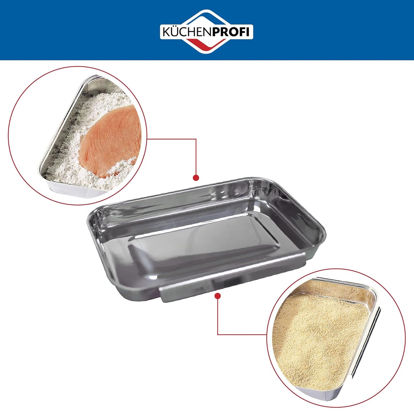 3-teiliges Panierset 0801102803
