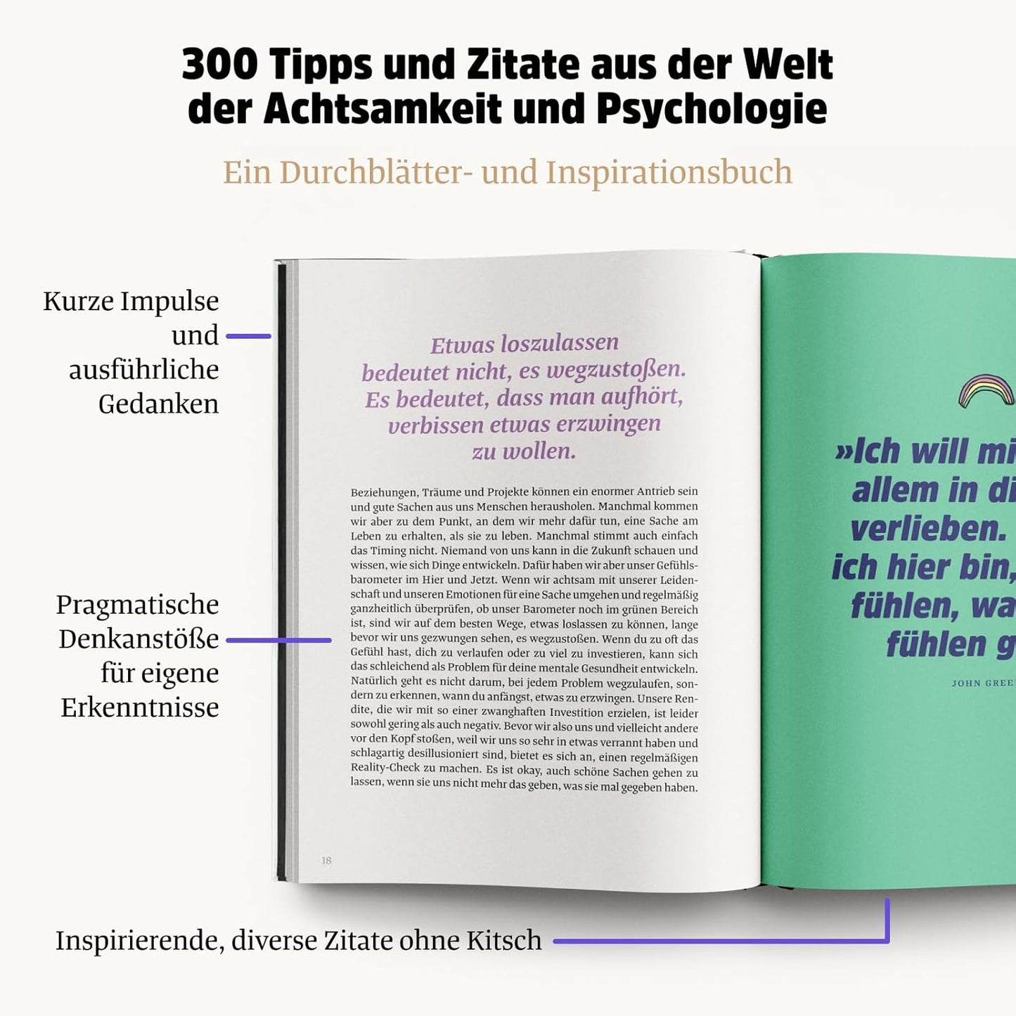 Das grosse Buch der guten Gedanken, Gebundenes Buch