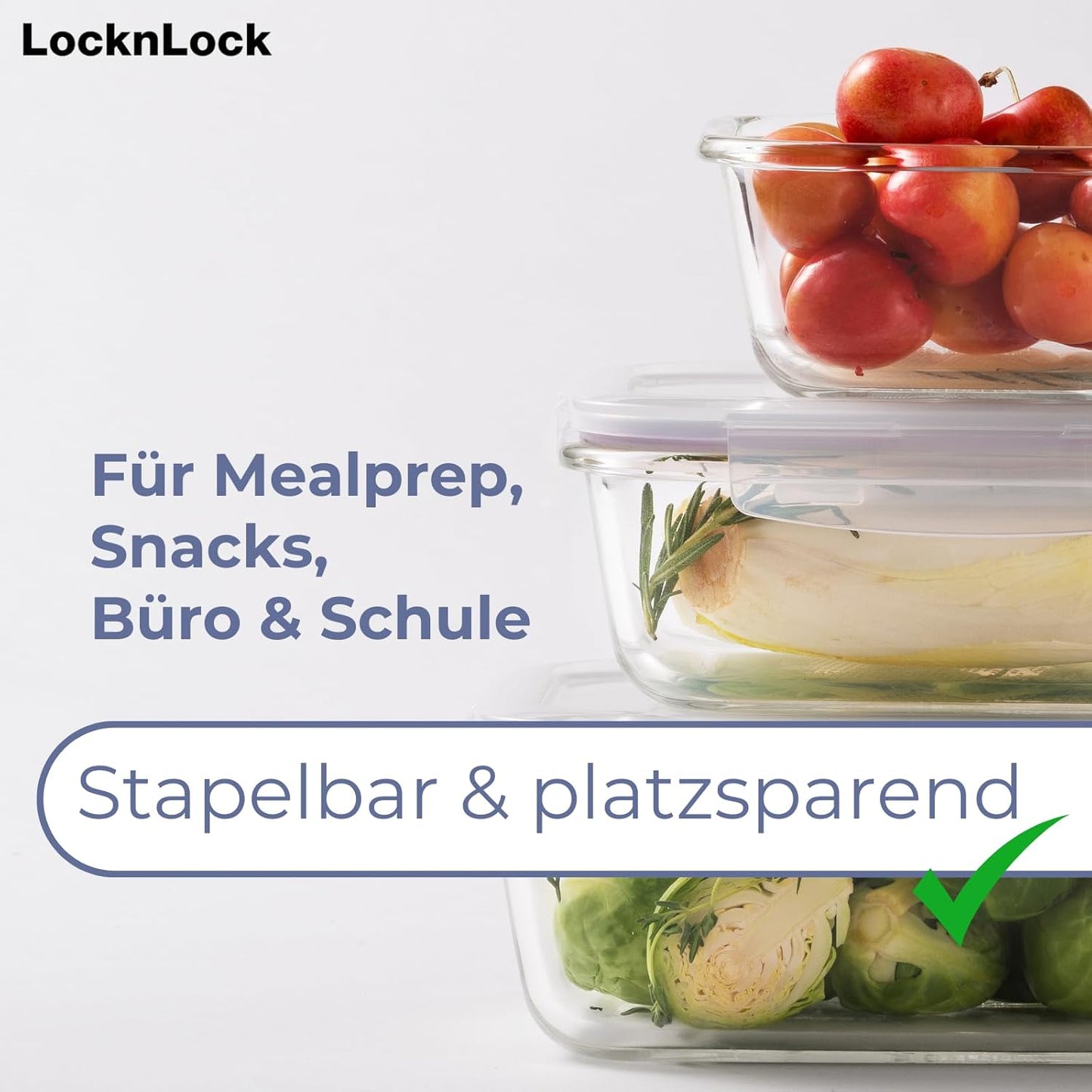 Ofenfeste Frischhaltedose, 3,6 L Rechteckig