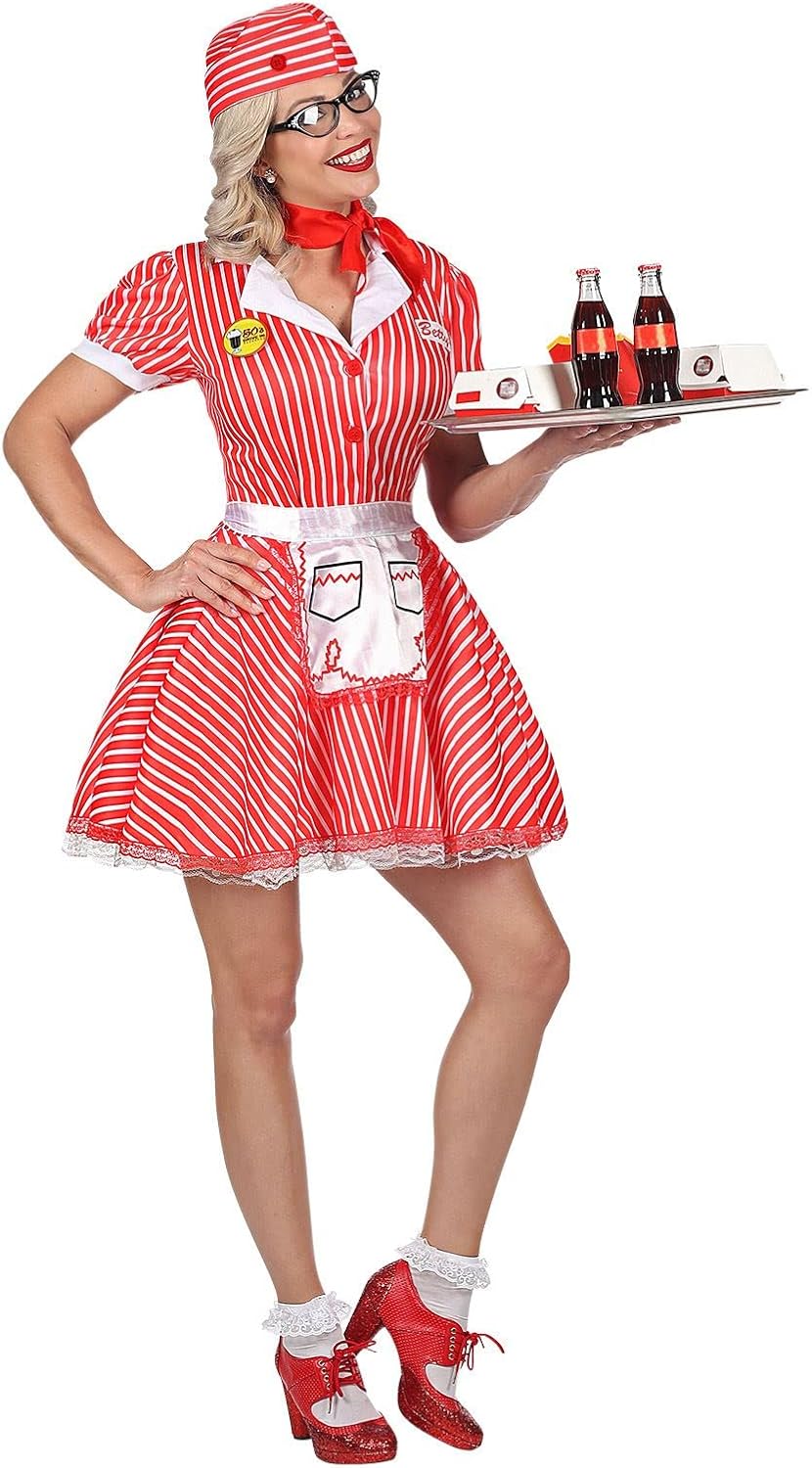 Kellnerin 50er Jahre Kleid, XS