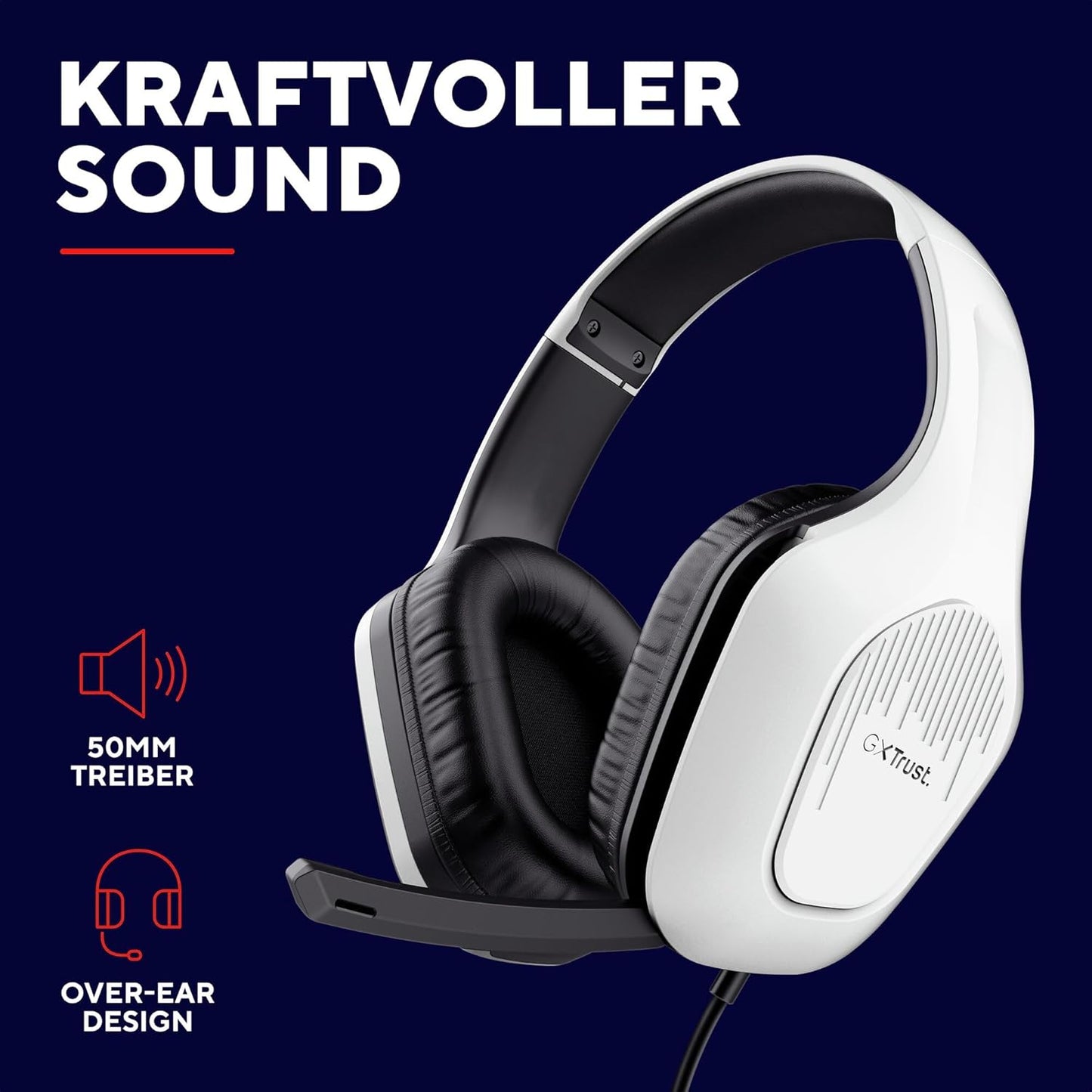 GXT 415PS Zirox Gaming Headset für PS5 mit Mikrofon, PS5