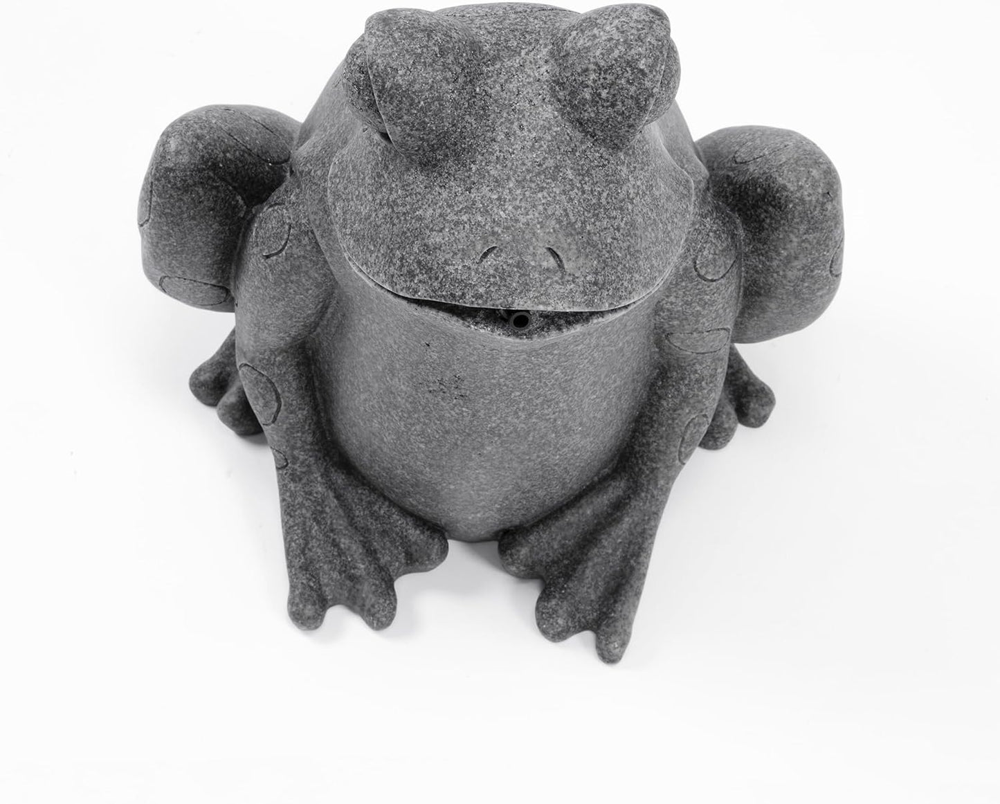 Wasserspeier-Figur sitzender Frosch