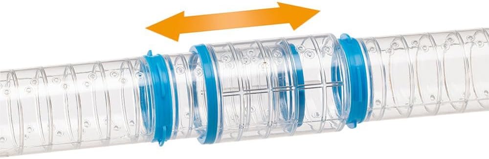 9-teiliges Hamsterröhren-Set mit Belüftungslöchern, Modern
