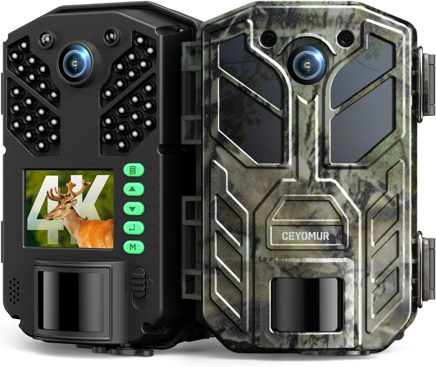 Wildkamera mit 4K HD und Bewegungsmelder