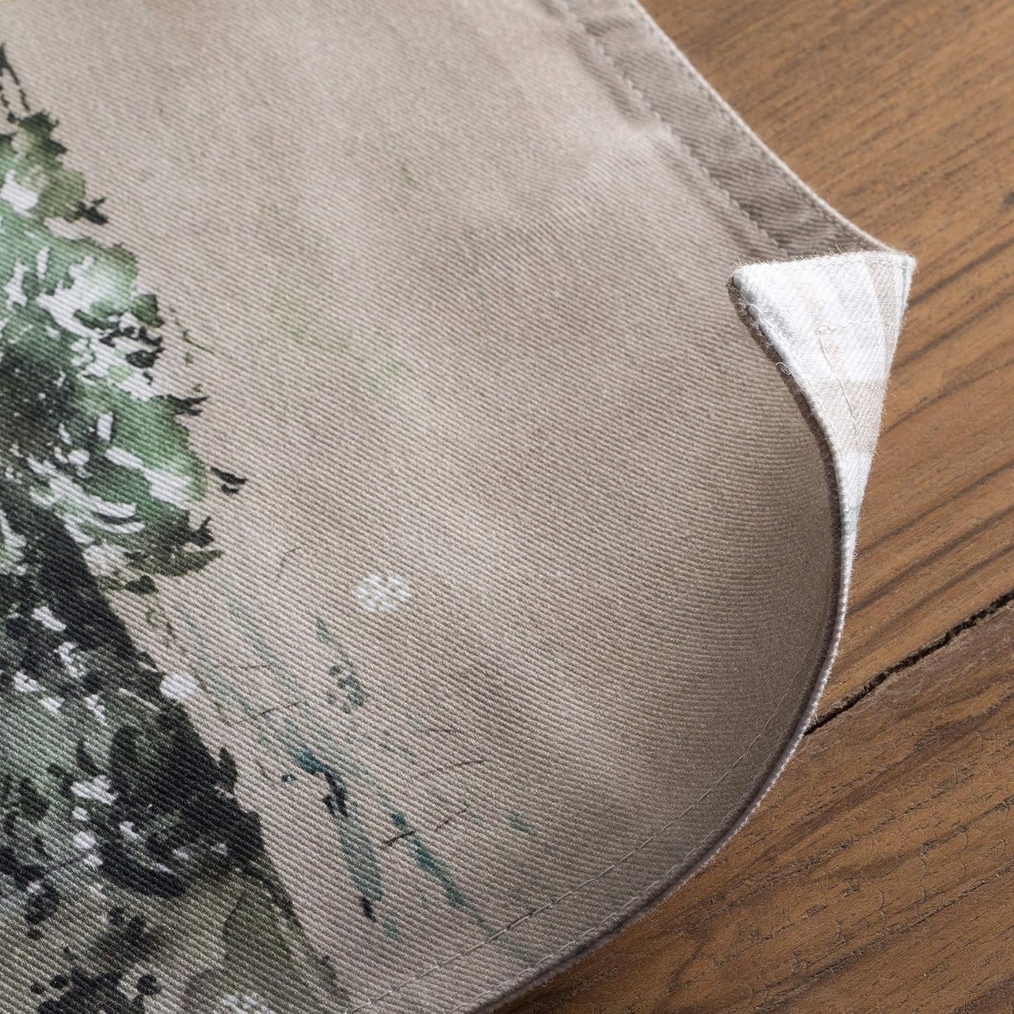 Tischset 4er-Set mit Reh-Design, 01 - Deer in The Woods