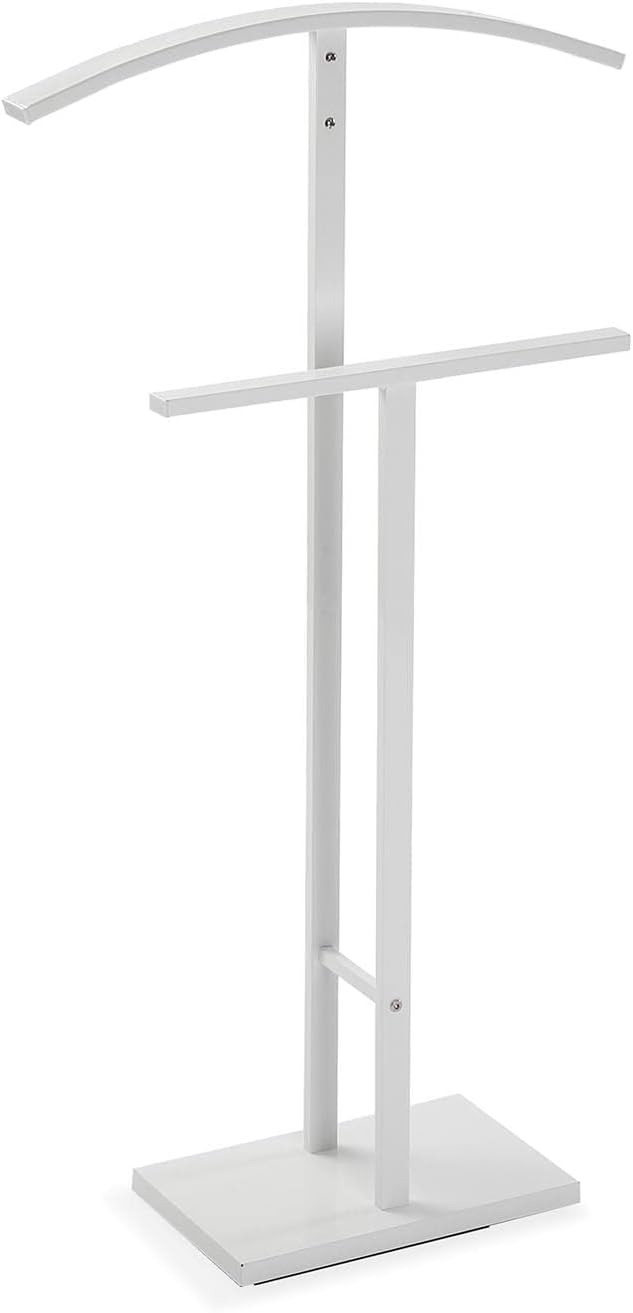 Lund - Moderner Herrendiener mit 2 Haken, Weiss