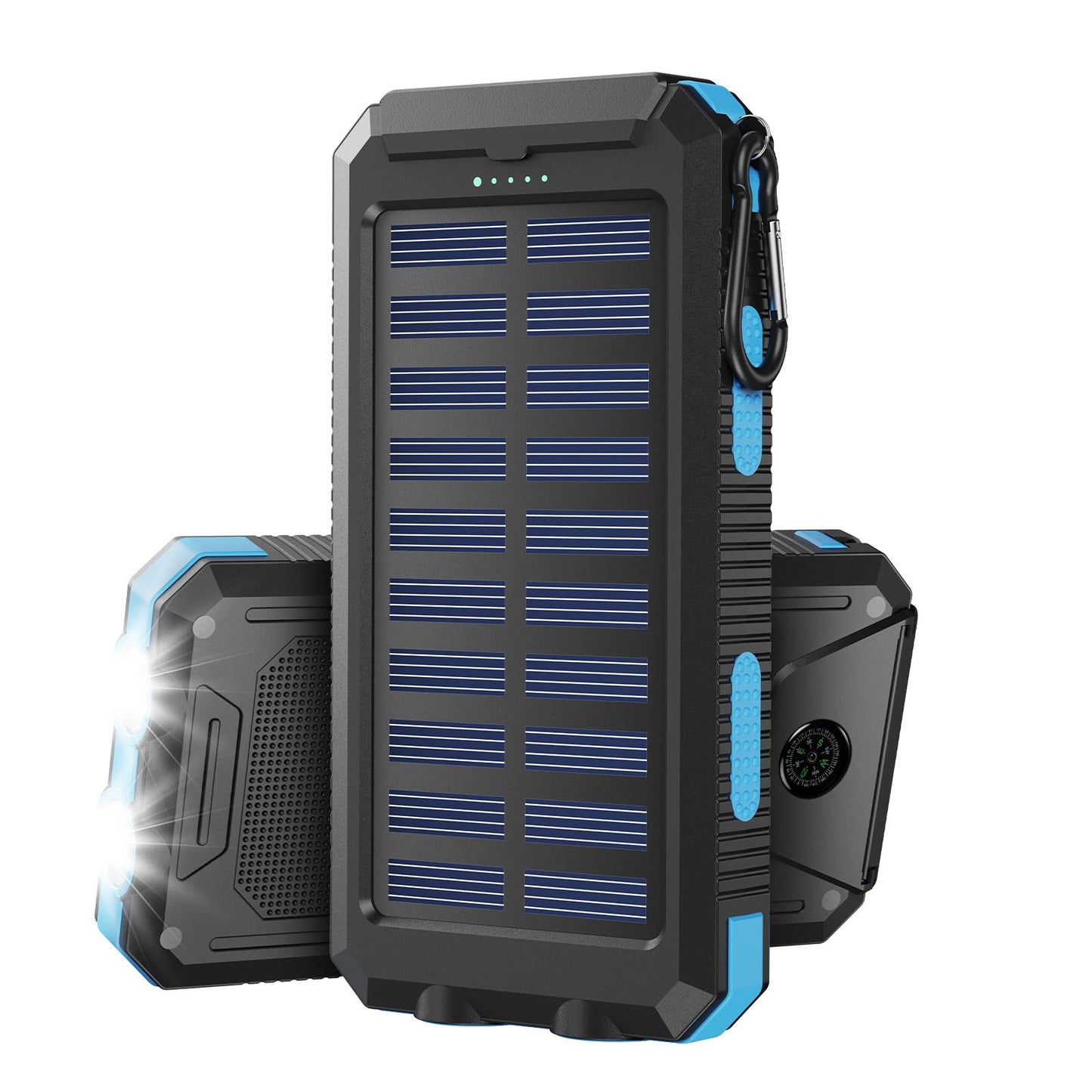 Solar Powerbank mit Taschenlampe