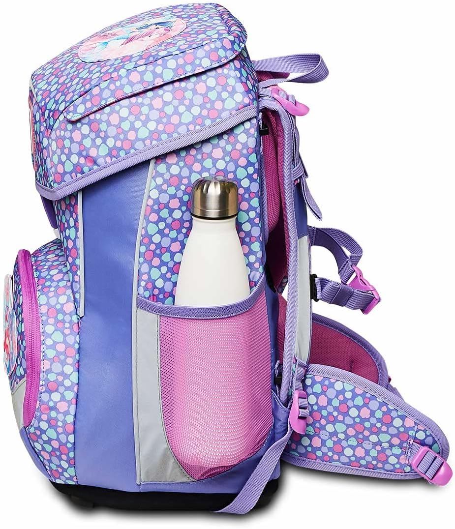 Ergonomisches Schulranzen-Set (4-teilig), Lila Einheitsgröße