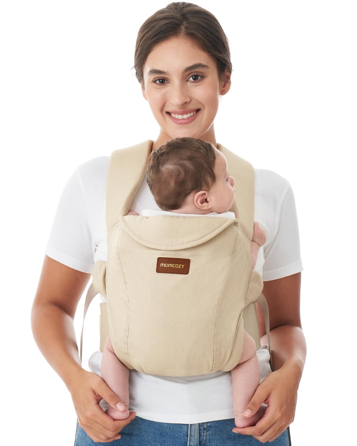 Babytrage für Neugeborene, Khaki