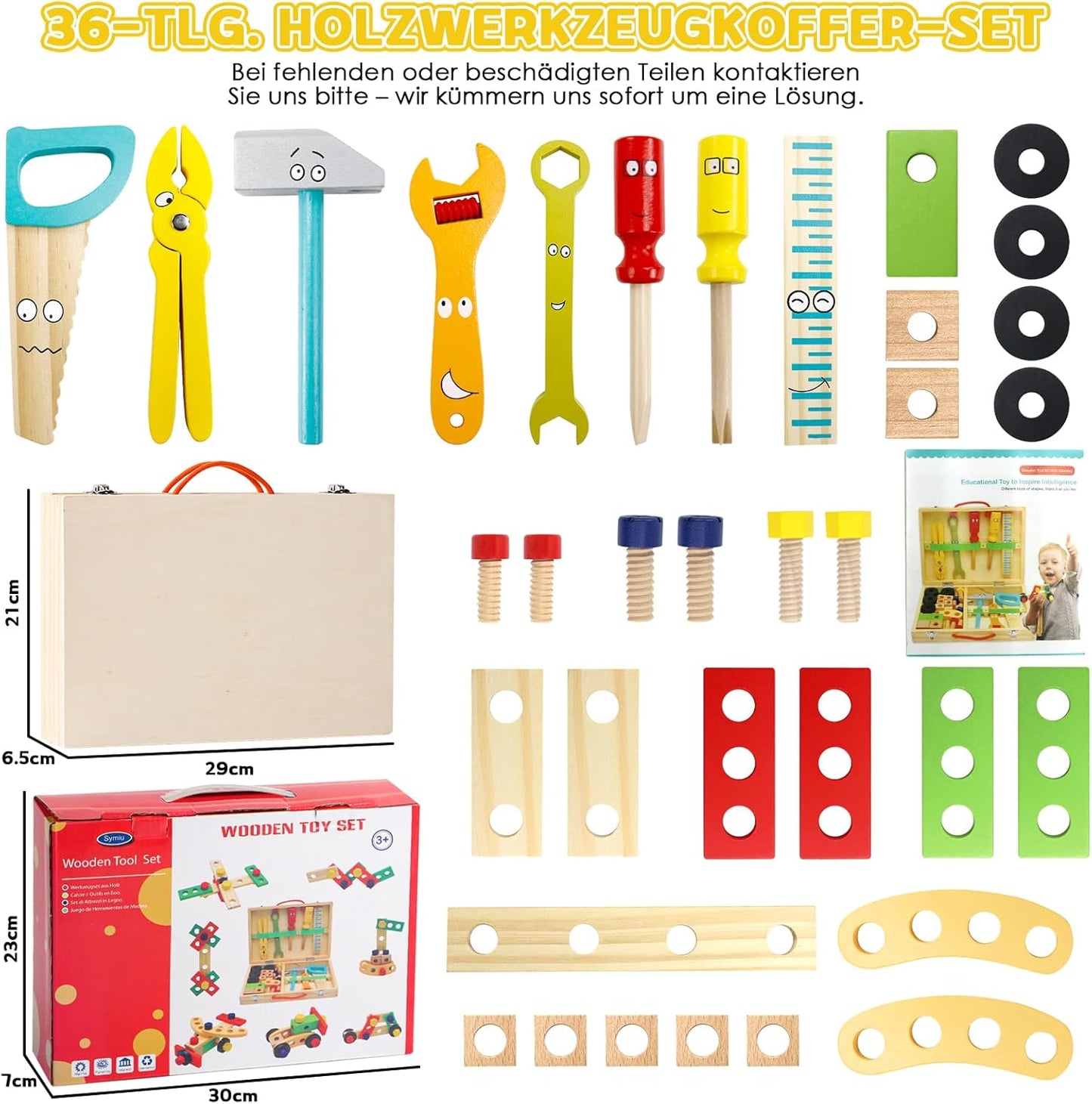 35-teiliger Werkzeugkoffer