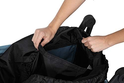 Klappbarer Einkaufswagen, Blau (Navy)