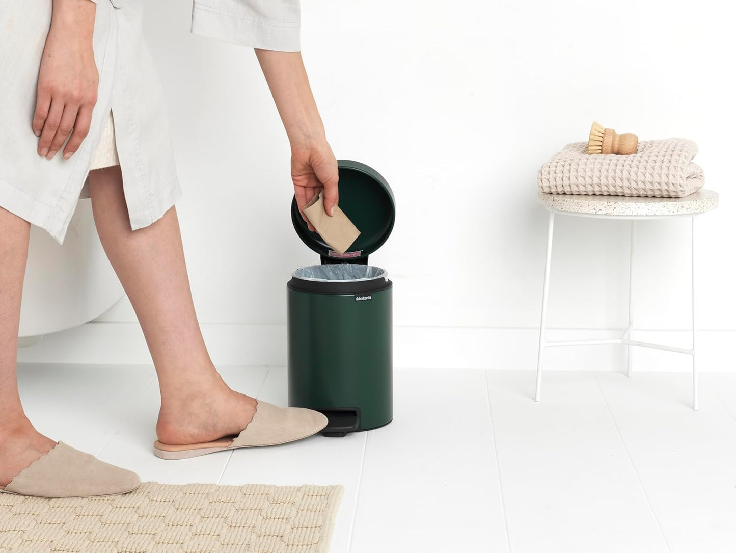 Badezimmereimer, 3 Liter Pine Green
