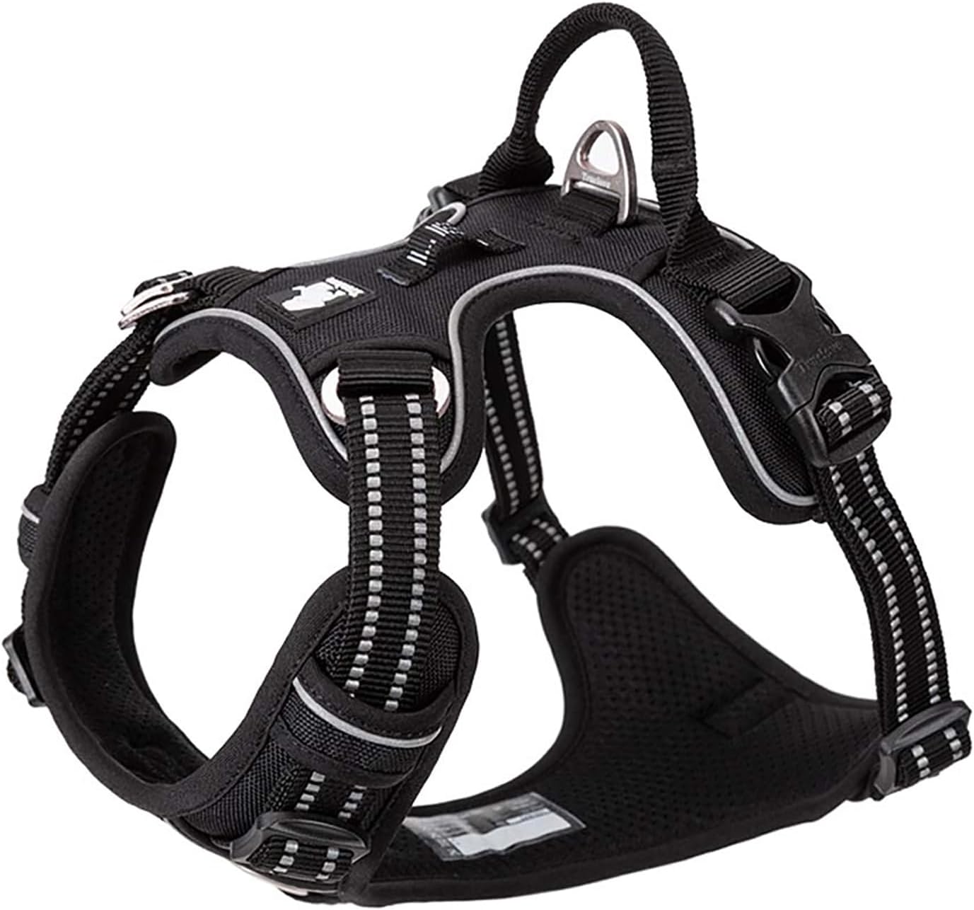 Hundegeschirr, XL / Schwarz
