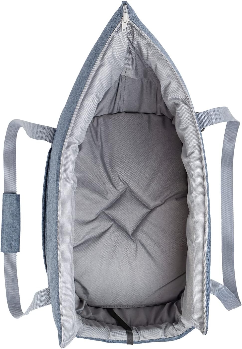 Transporttasche für Hunde und Katzen, L 42 x B 29 x H 33 cm / Denim Imitat