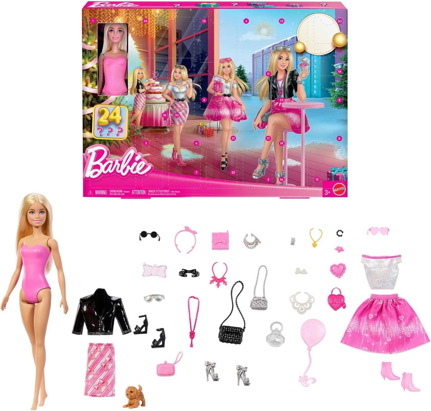 Adventskalender mit Barbie Fab Christmas