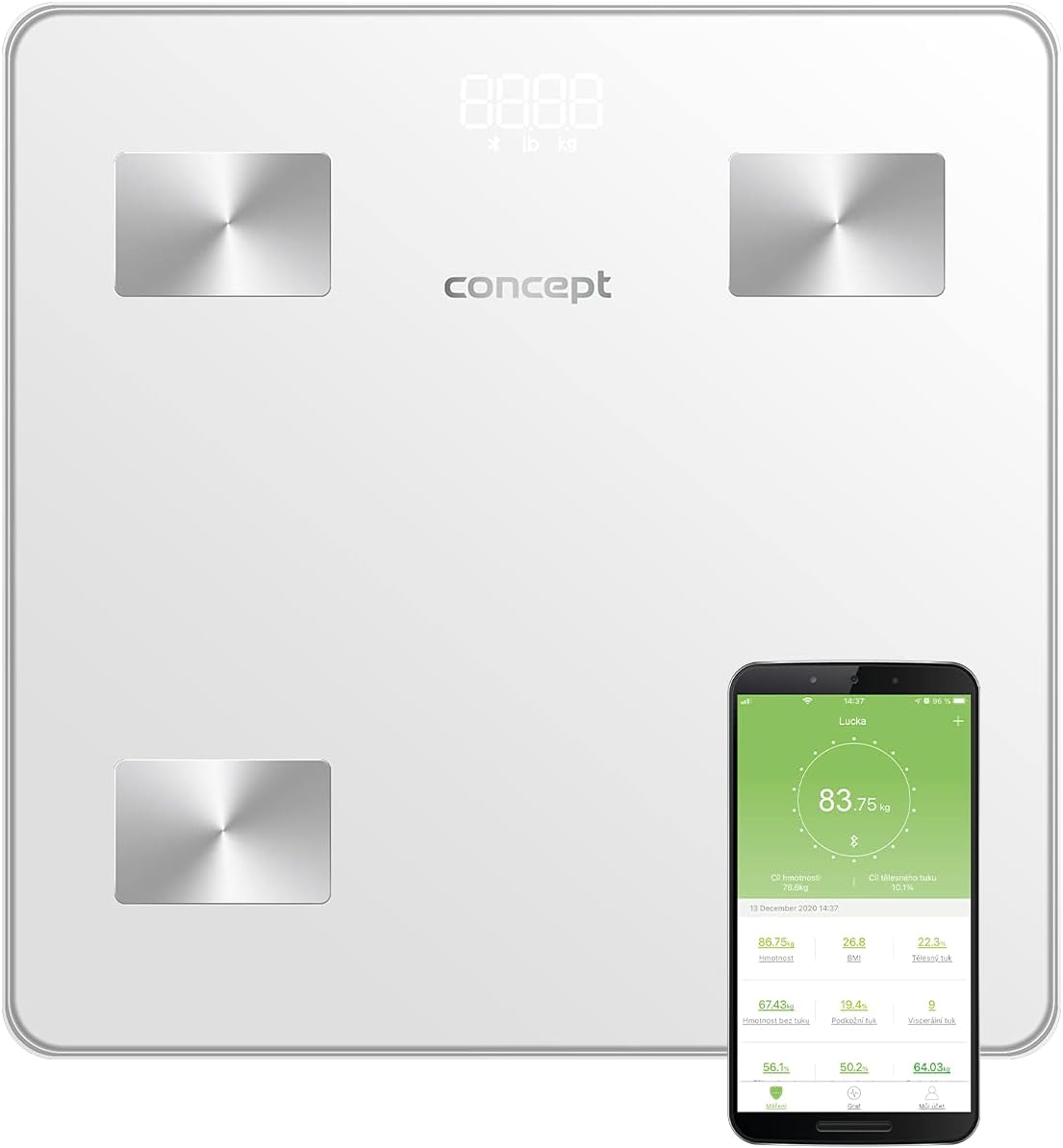 Diagnosewaage VO4000, White