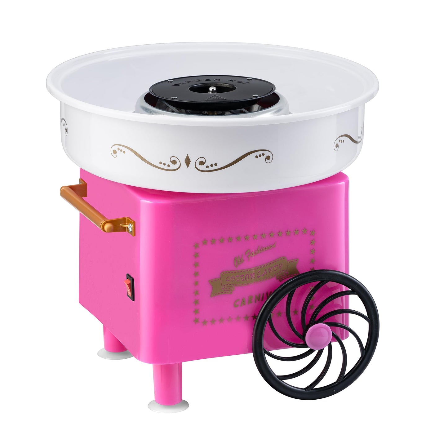 Retro Zuckerwattemaschine mit Zubehör (500W), 500 Watt