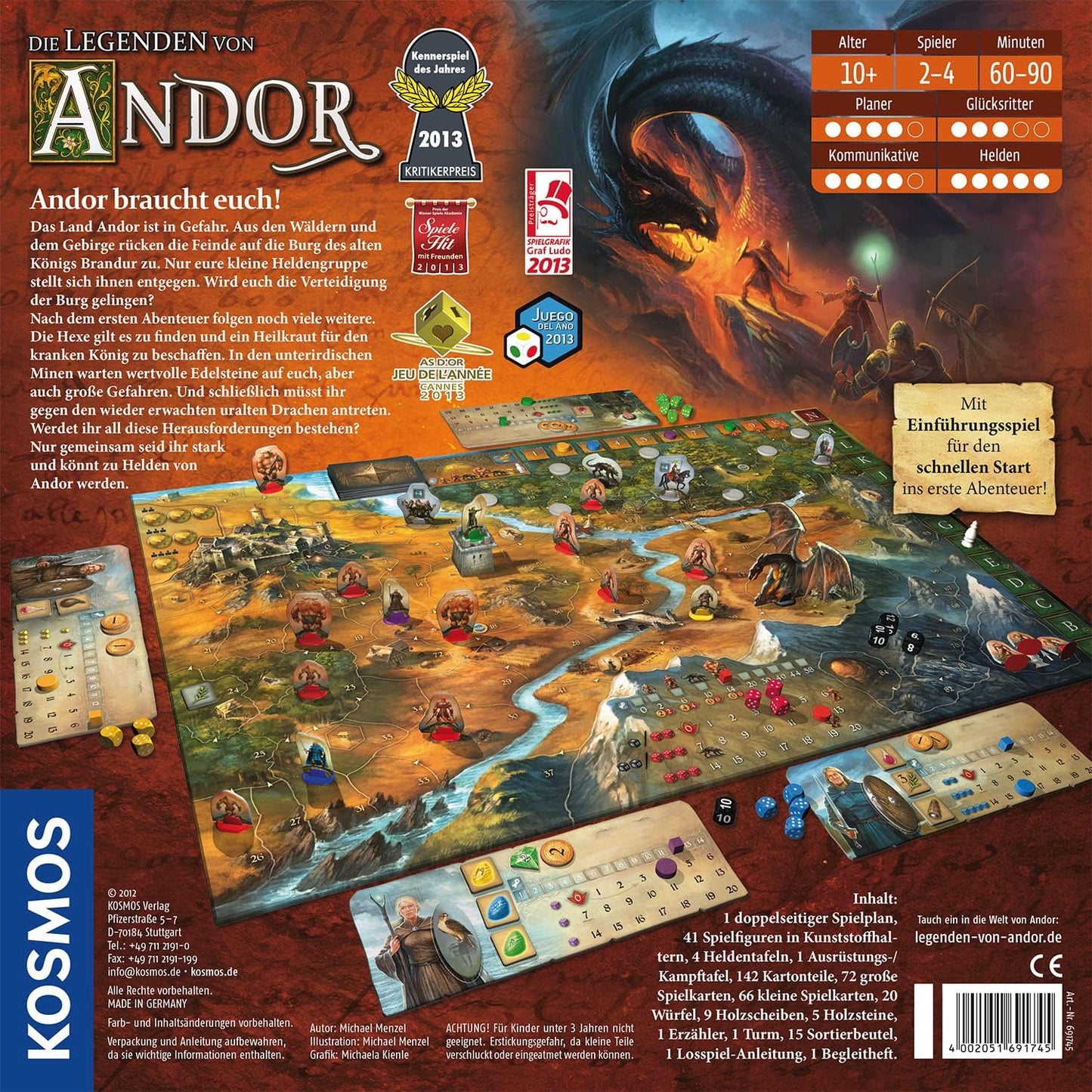 Die Legenden von Andor, Grundspiel
