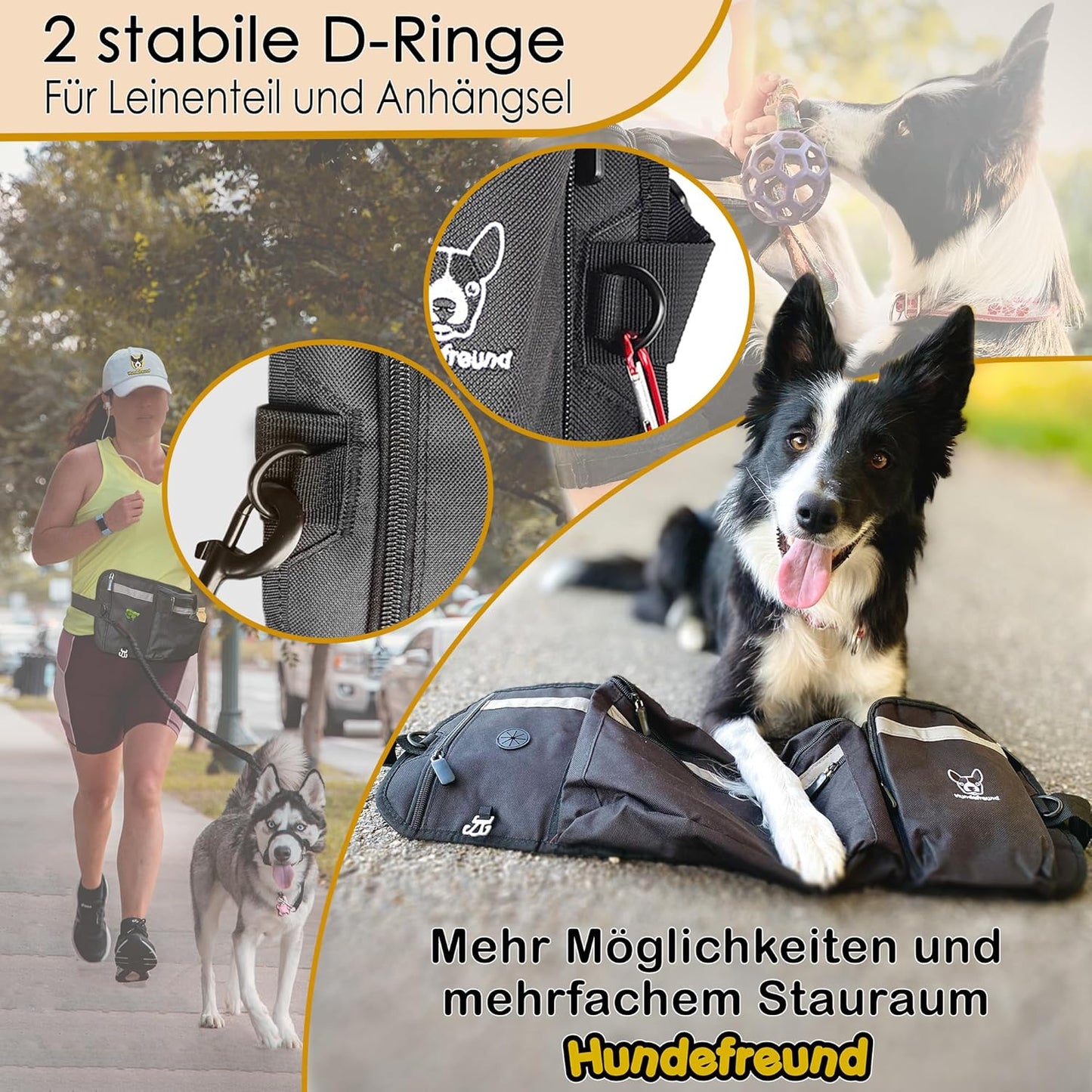 Leckerlitasche XXL mit Bauchgurt