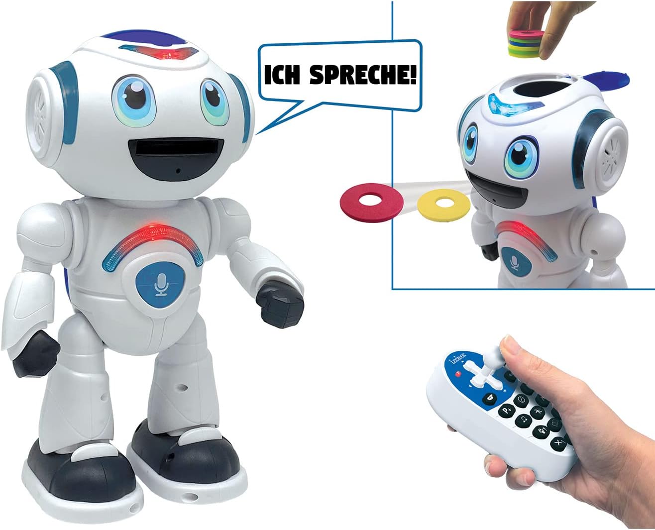 POWERMAN MASTER Sprechender Lernroboter, ROB25DE