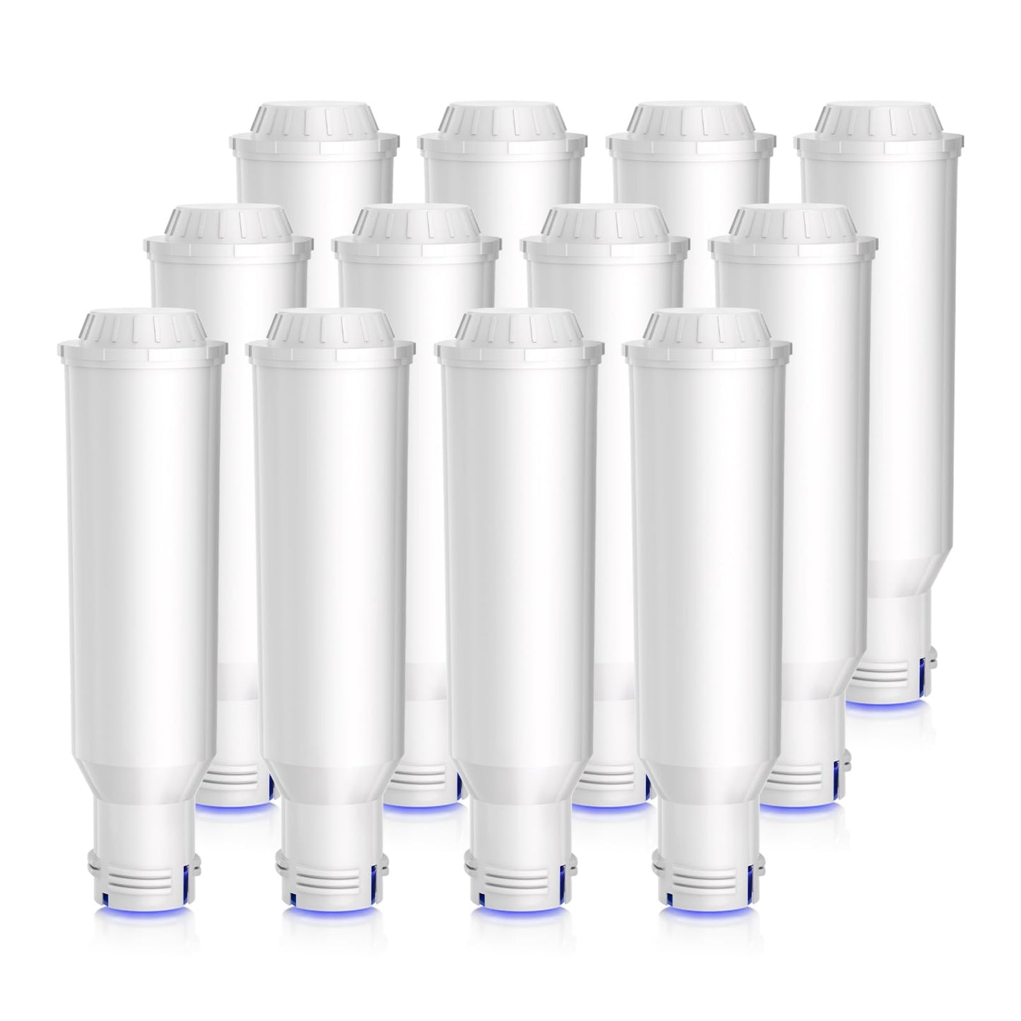 12er-Set Wasserfilterpatronen für Kaffeemaschinen, 12 Stück